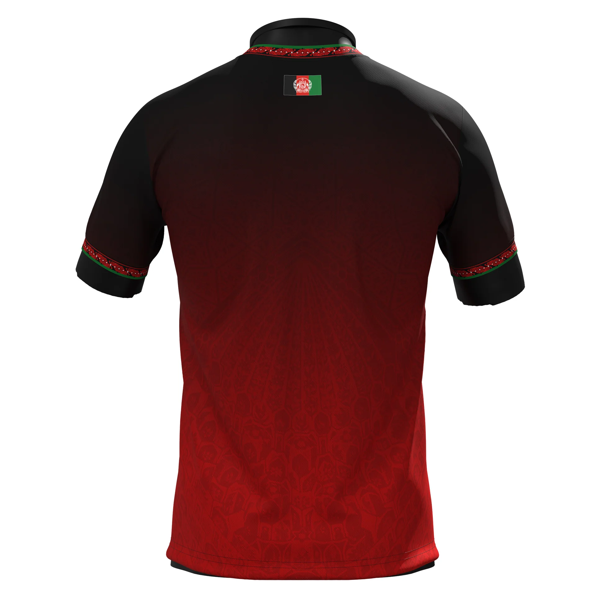 Afghanistan Heritage Custom Football Jersey - Image 3
