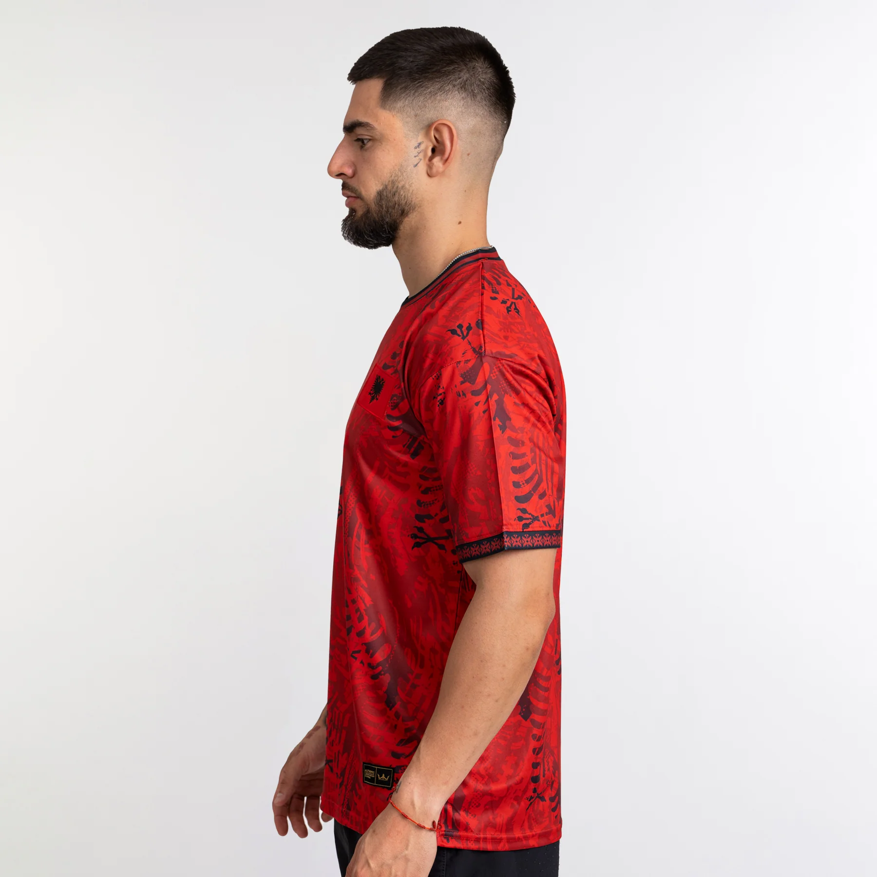 Albania Heritage Custom Football Jersey - Image 3