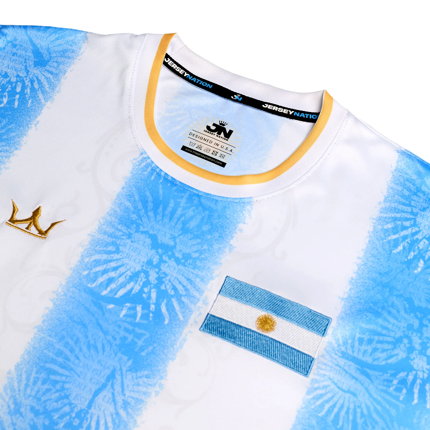 Argentina Heritage Custom Football Jersey - Image 7