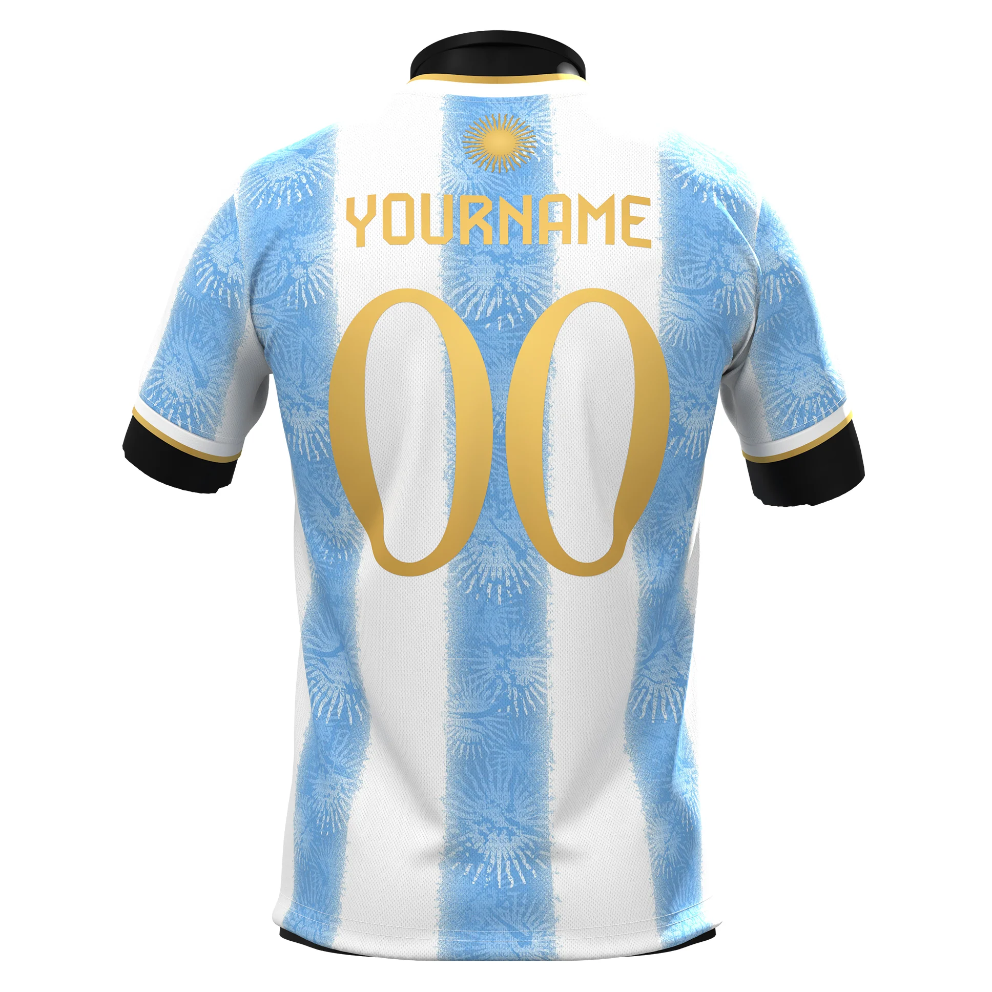 Argentina Heritage Custom Football Jersey - Image 9
