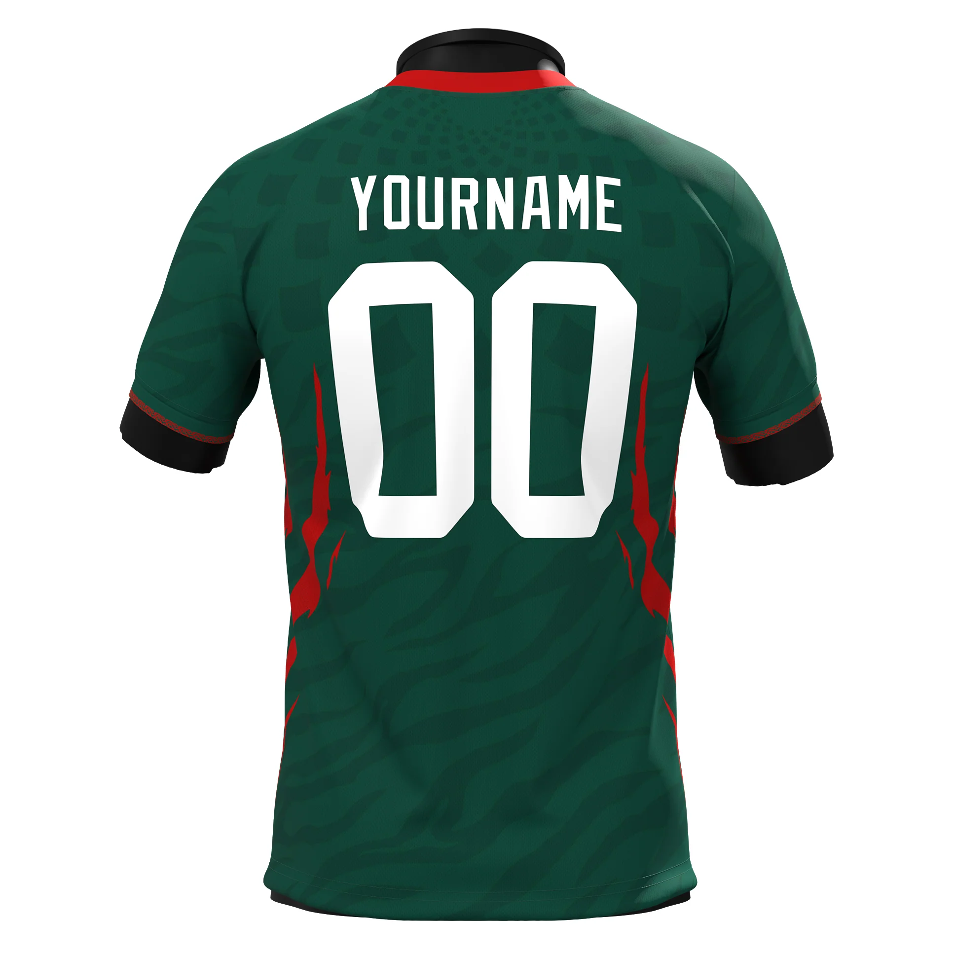 Bangladesh Heritage Custom Football Jersey - Image 2