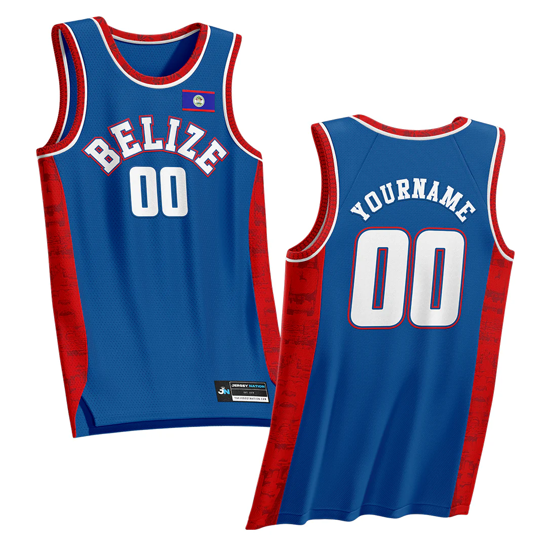 Belize Heritage Custom Basketball Jersey