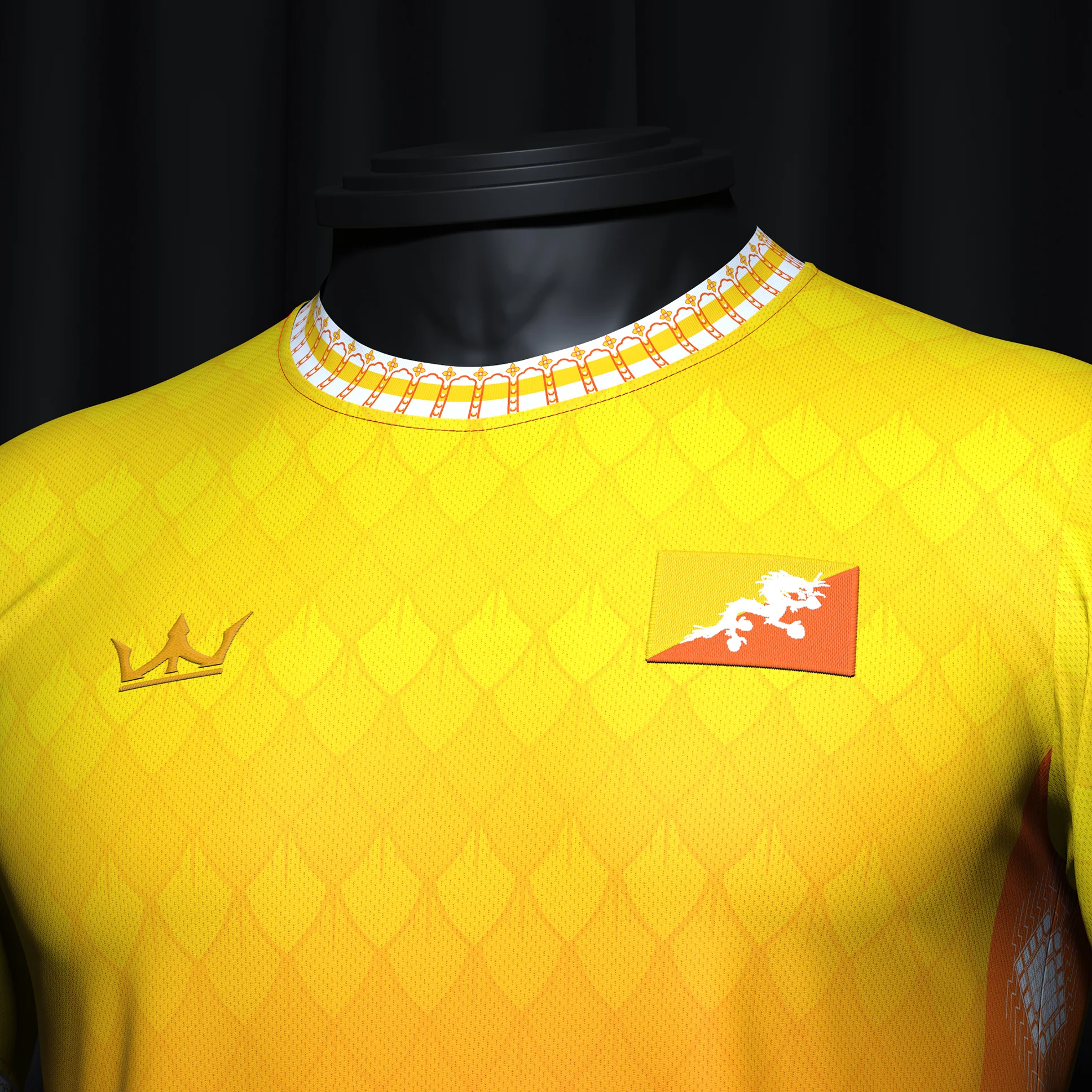 Bhutan Custom Football Jersey - Image 4