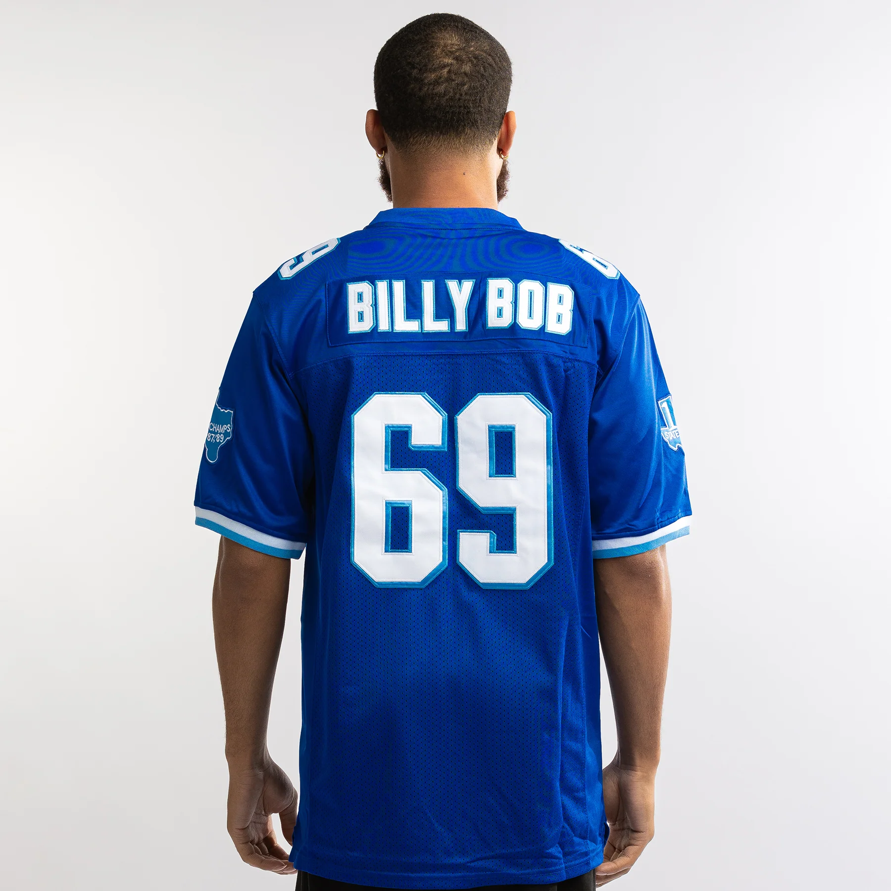 Billy Bob Varsity Blues West Canaan Coyotes Football Jersey - Image 3