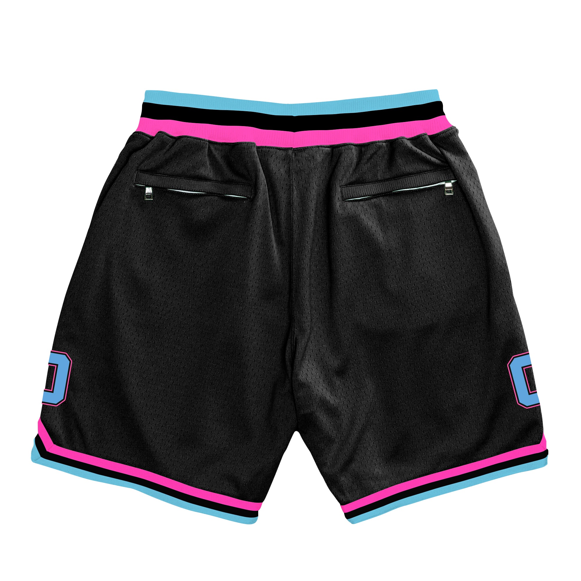 Black Vice City Custom Basketball Shorts - Image 2