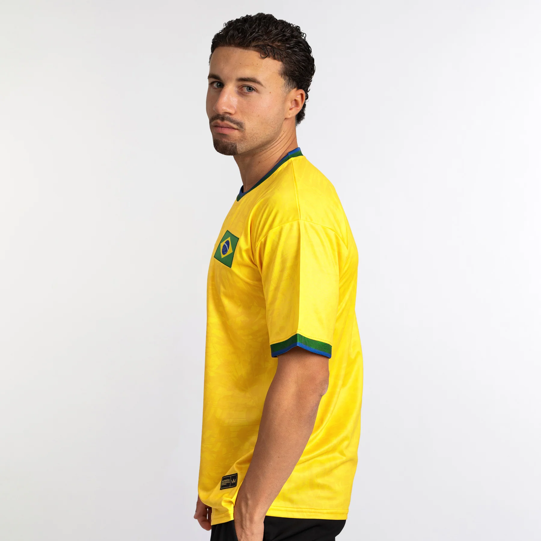 Brazil Heritage Custom Football Jersey - Image 3