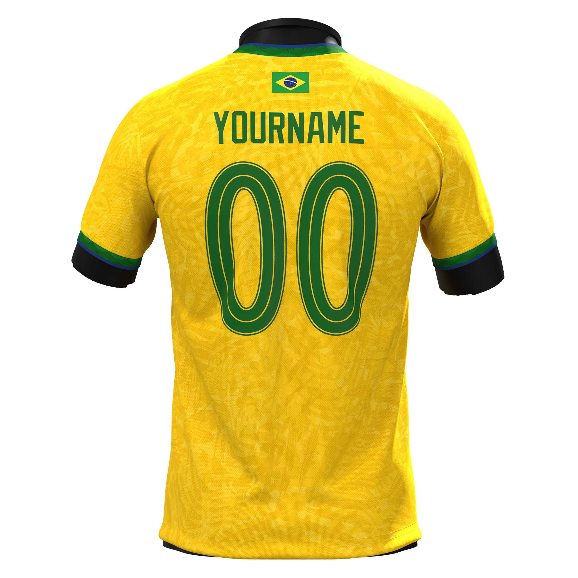 Brazil Heritage Custom Football Jersey - Image 5