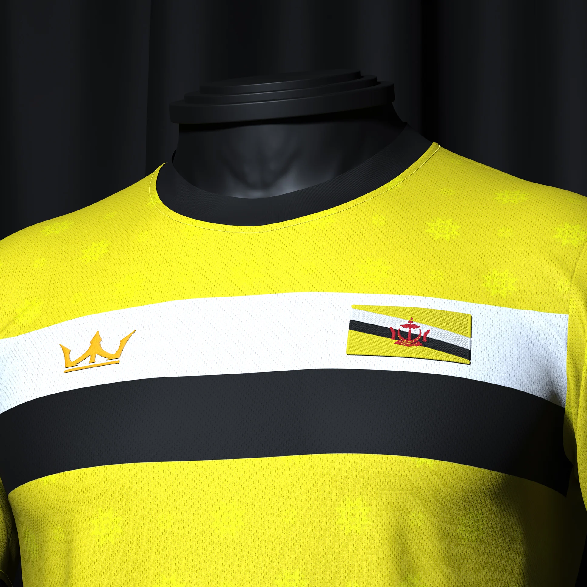 Brunei Custom Football Jersey - Image 4