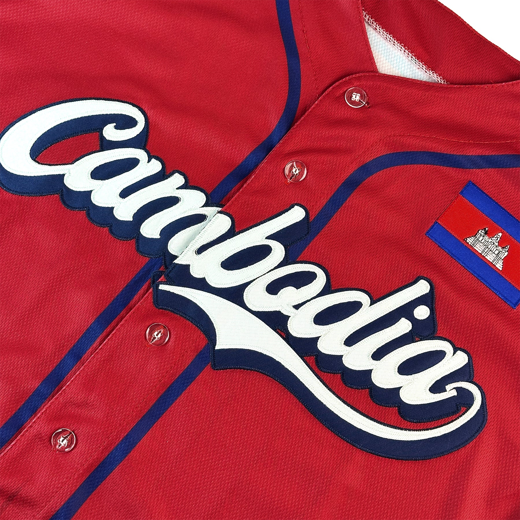 Cambodia Heritage Custom Baseball Jersey - Image 17