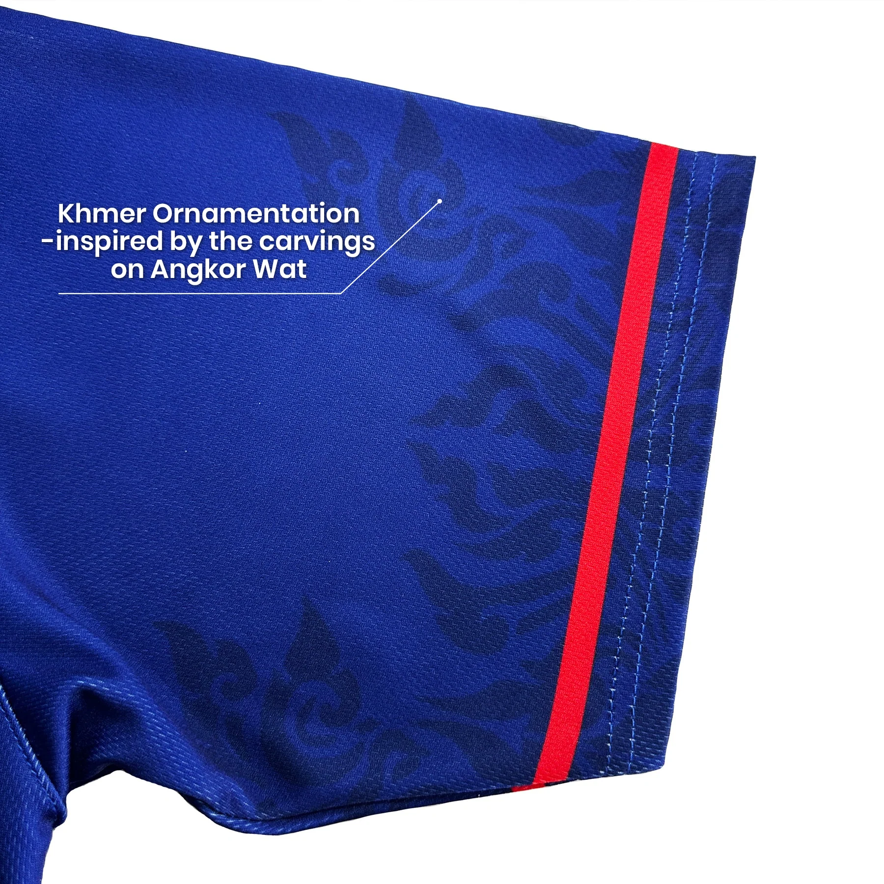 Cambodia Heritage Custom Baseball Jersey - Image 6