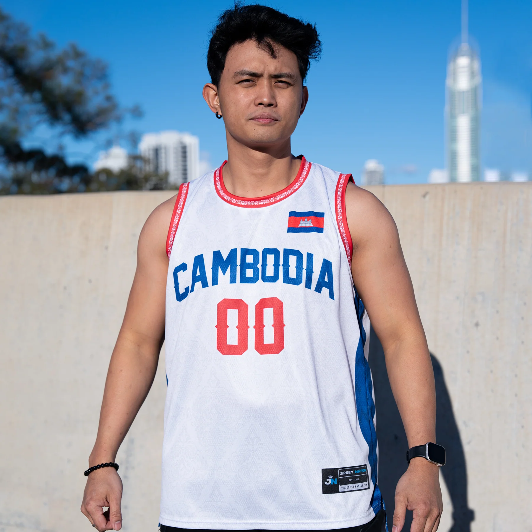 Cambodia Heritage Custom Basketball Jersey - Image 21