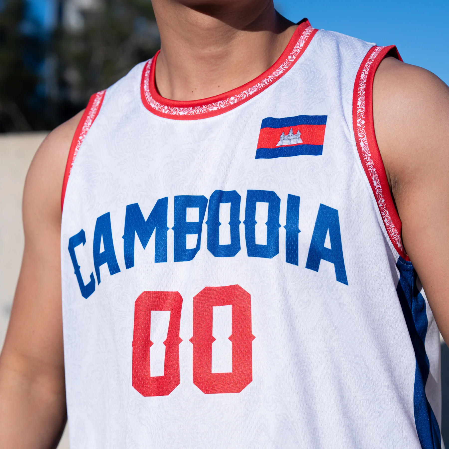 Cambodia Heritage Custom Basketball Jersey - Image 22