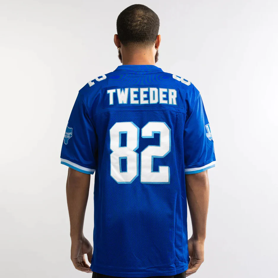 Charlie Tweeder Varsity Blues West Canaan Coyotes Football Jersey - Image 3