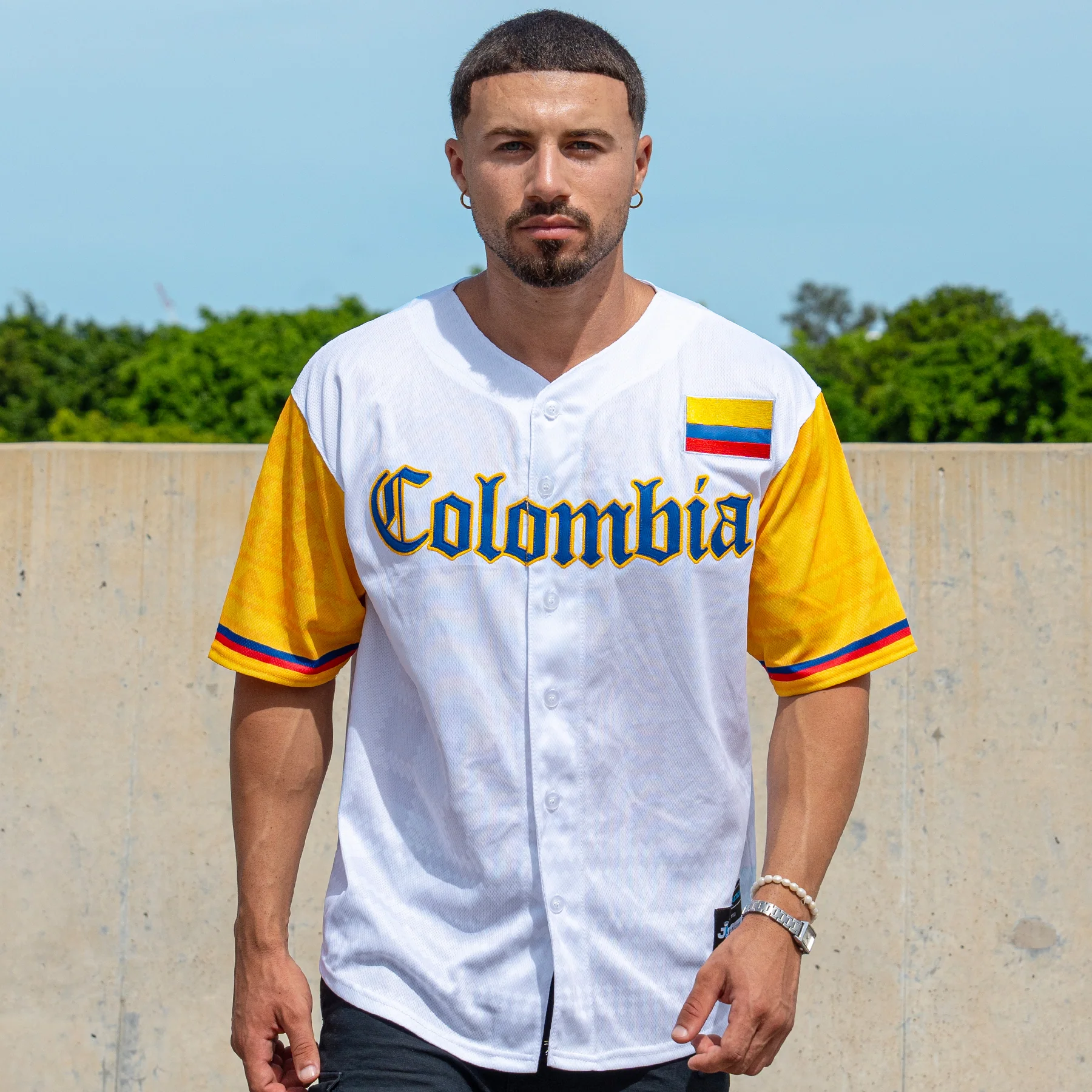 Colombia Heritage Custom Baseball Jersey - Image 13