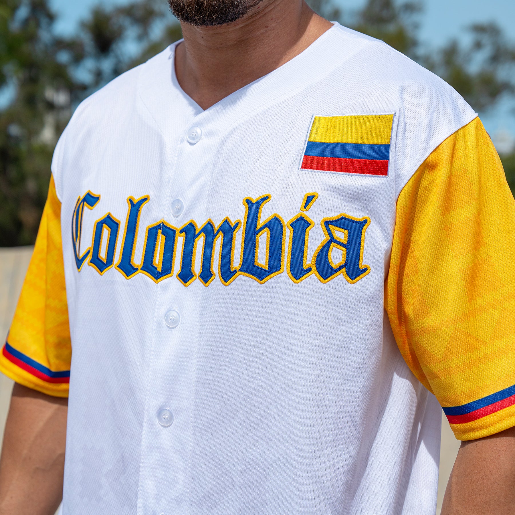 Colombia Heritage Custom Baseball Jersey - Image 14