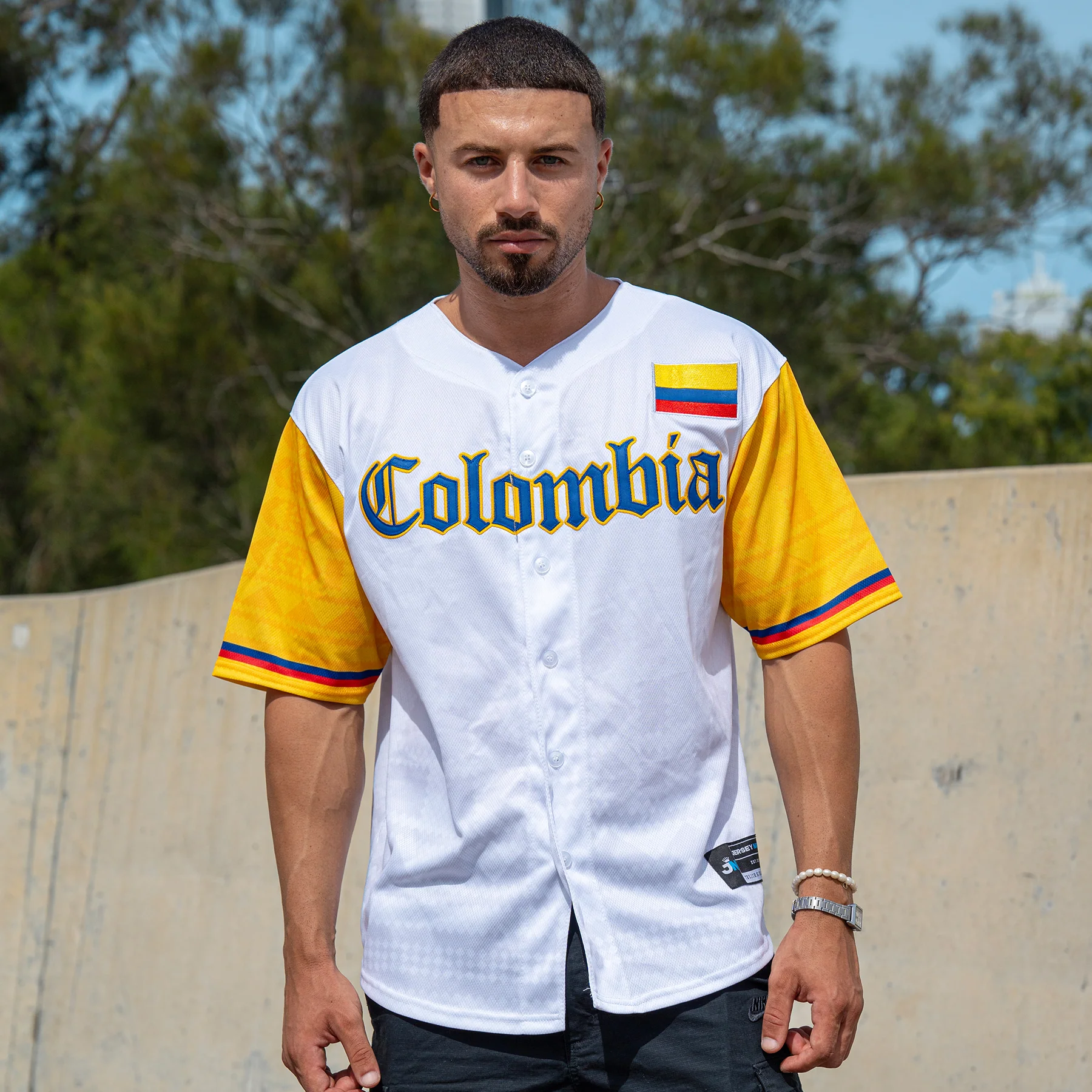 Colombia Heritage Custom Baseball Jersey - Image 16