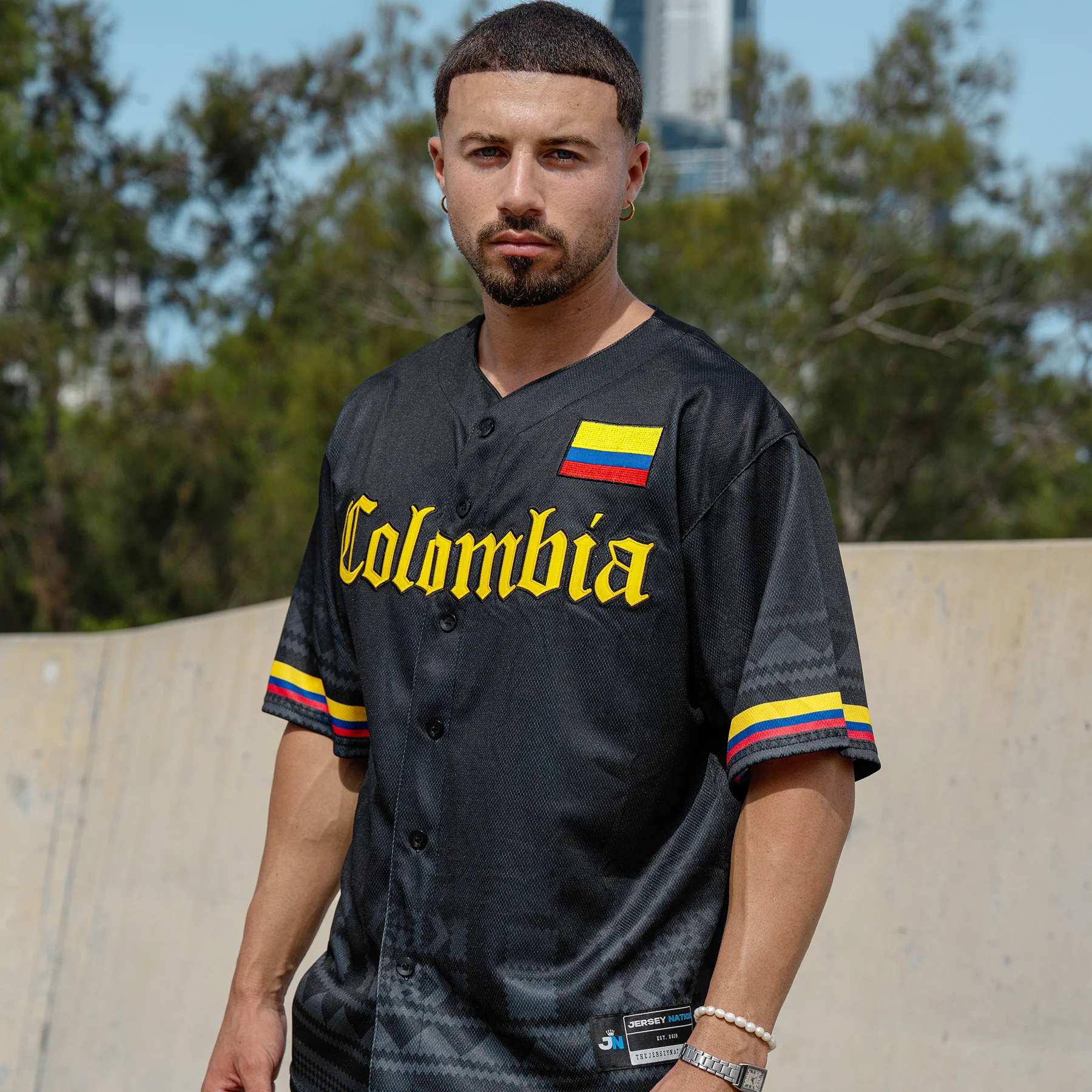 Colombia Heritage Custom Baseball Jersey - Image 24