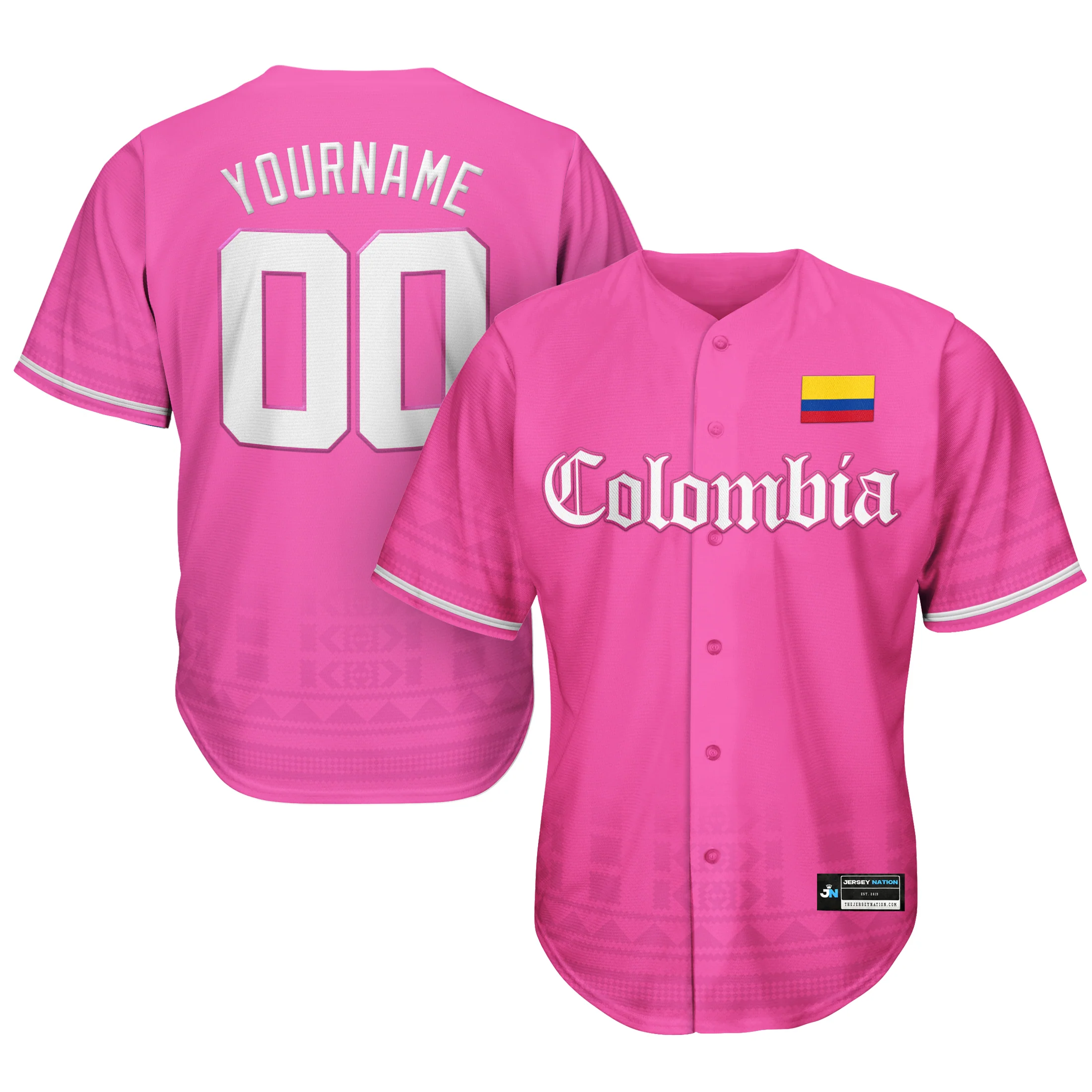 Colombia Heritage Custom Baseball Jersey - Image 34