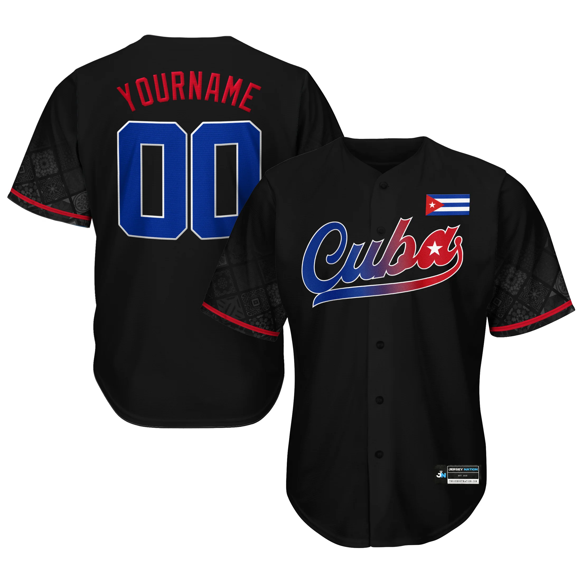 Cuba Heritage Custom Baseball Jersey - Image 13