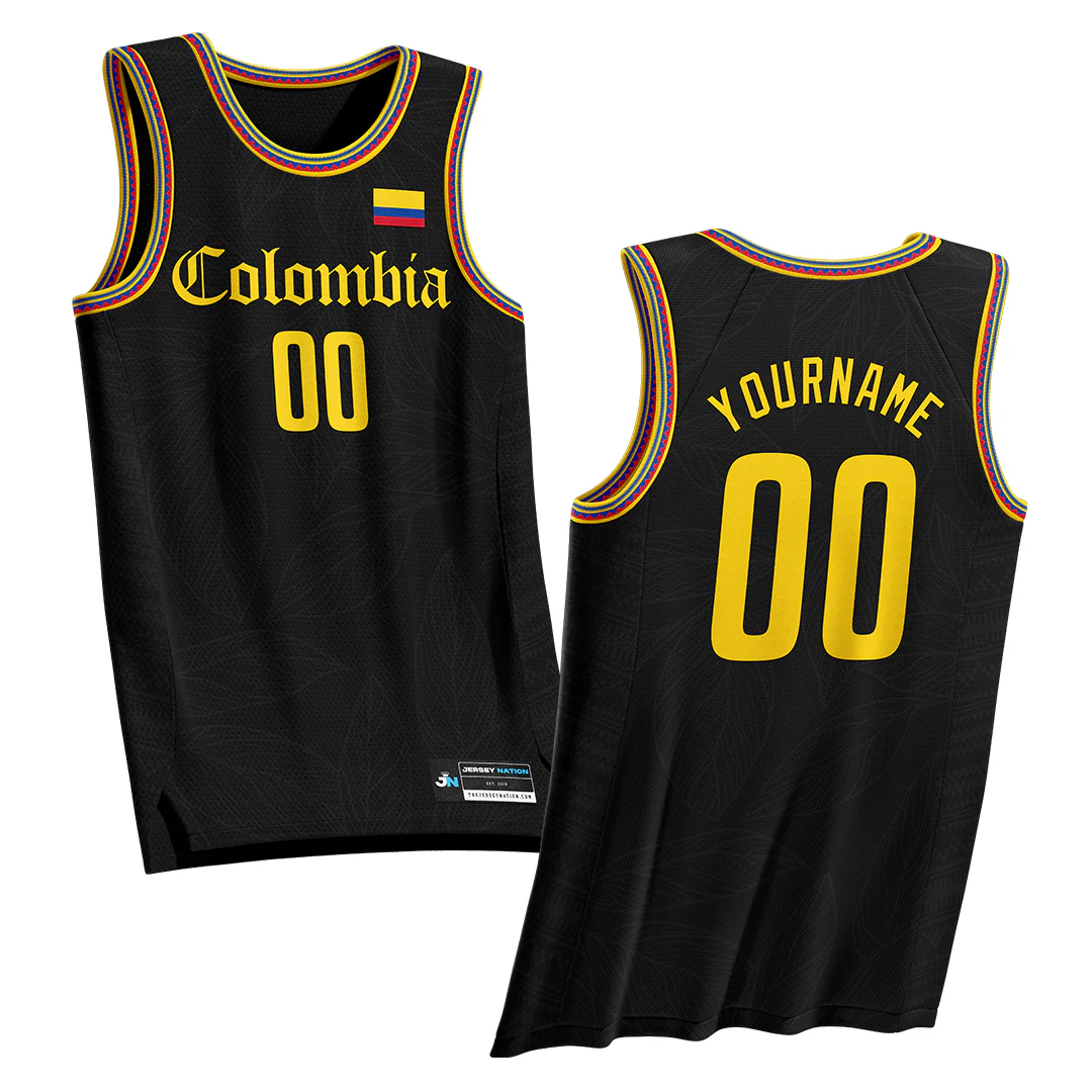 Colombia Heritage Custom Basketball Jersey - Image 11