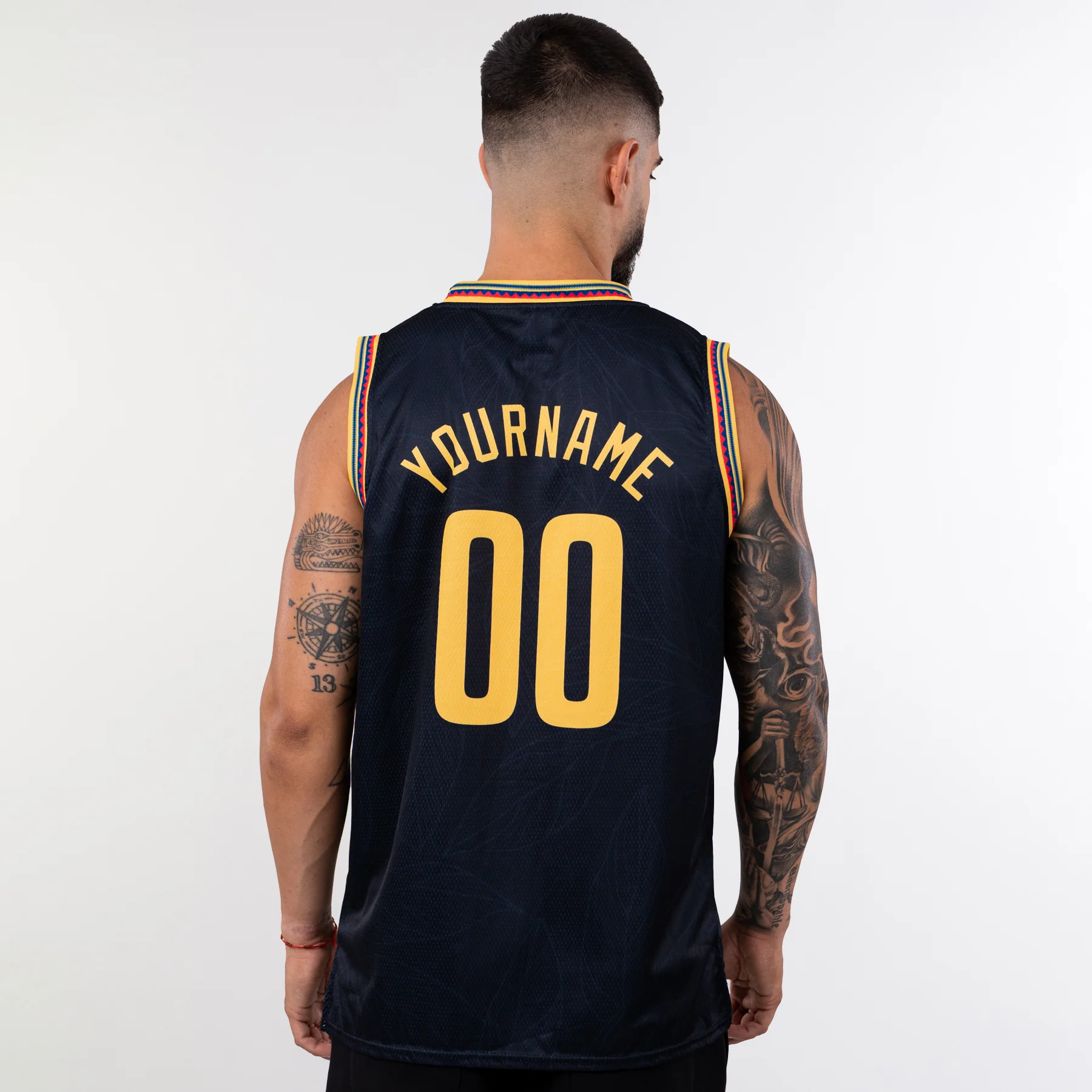 Colombia Heritage Custom Basketball Jersey - Image 14
