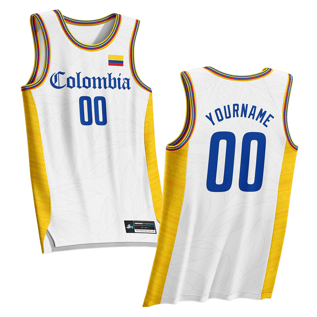 Colombia Heritage Custom Basketball Jersey - Image 19