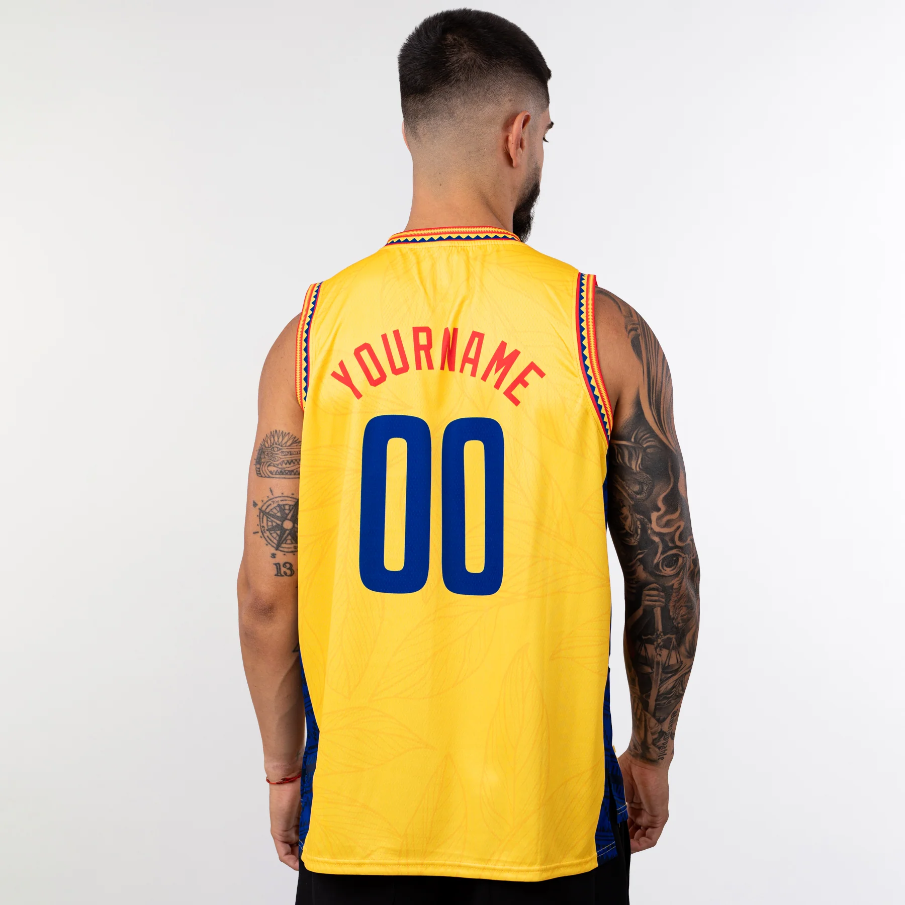 Colombia Heritage Custom Basketball Jersey - Image 4