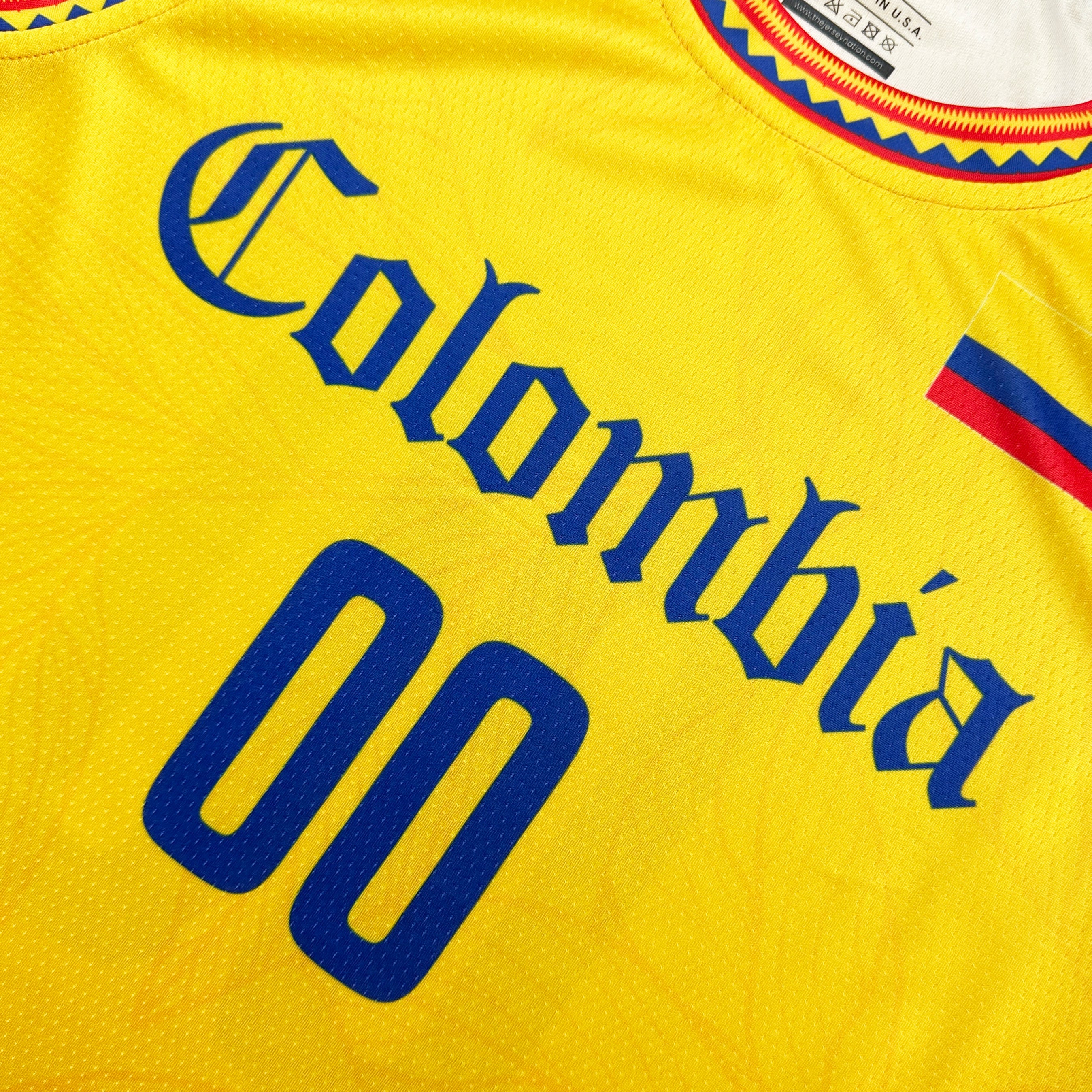 Colombia Heritage Custom Basketball Jersey - Image 7