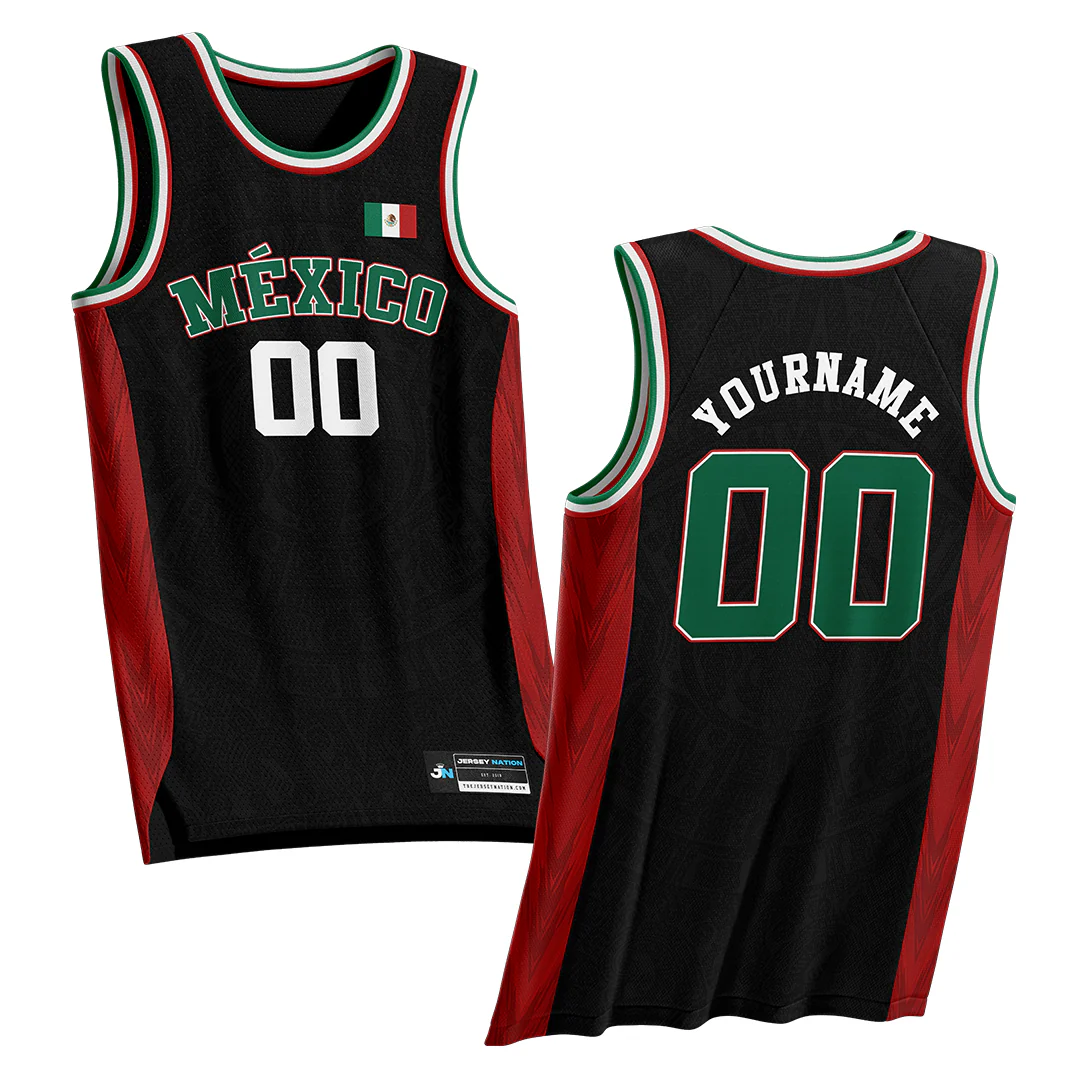 Mexico Heritage Custom Basketball Jersey - Image 10