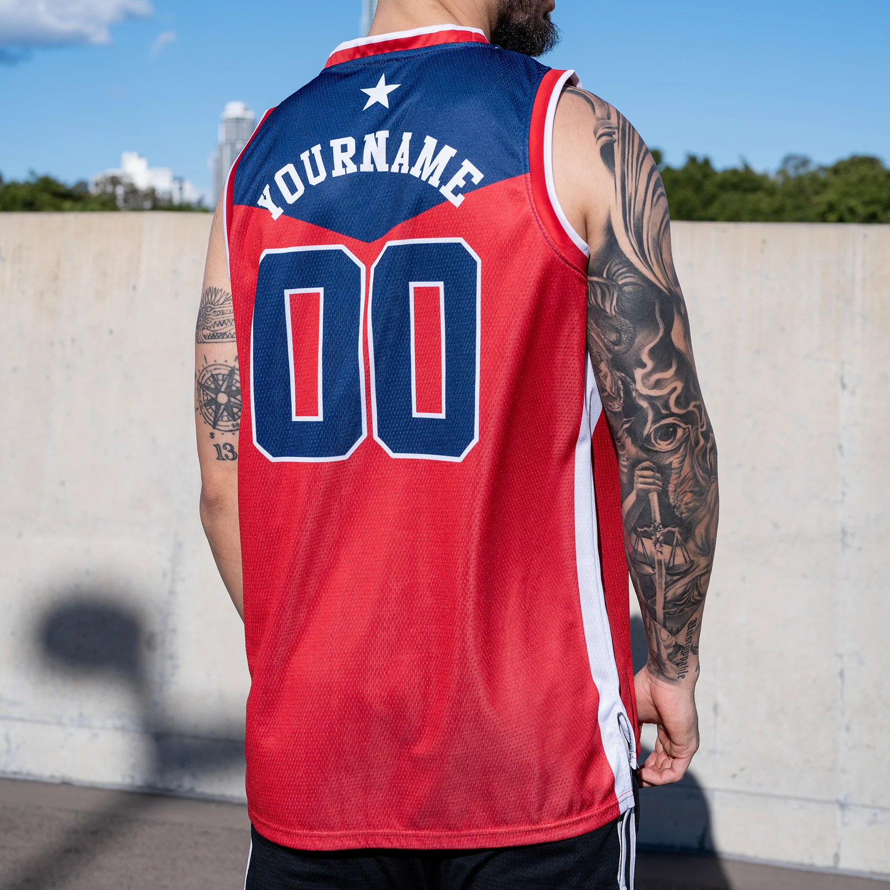 Puerto Rico Heritage Custom Basketball Jersey - Image 3