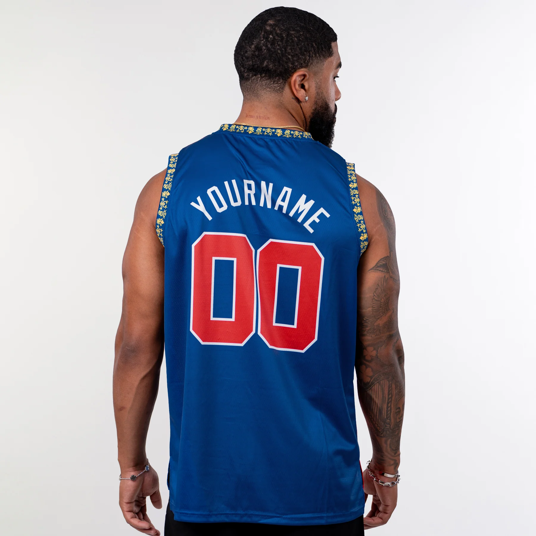 Dominican Republic Heritage Custom Basketball Jersey - Image 4