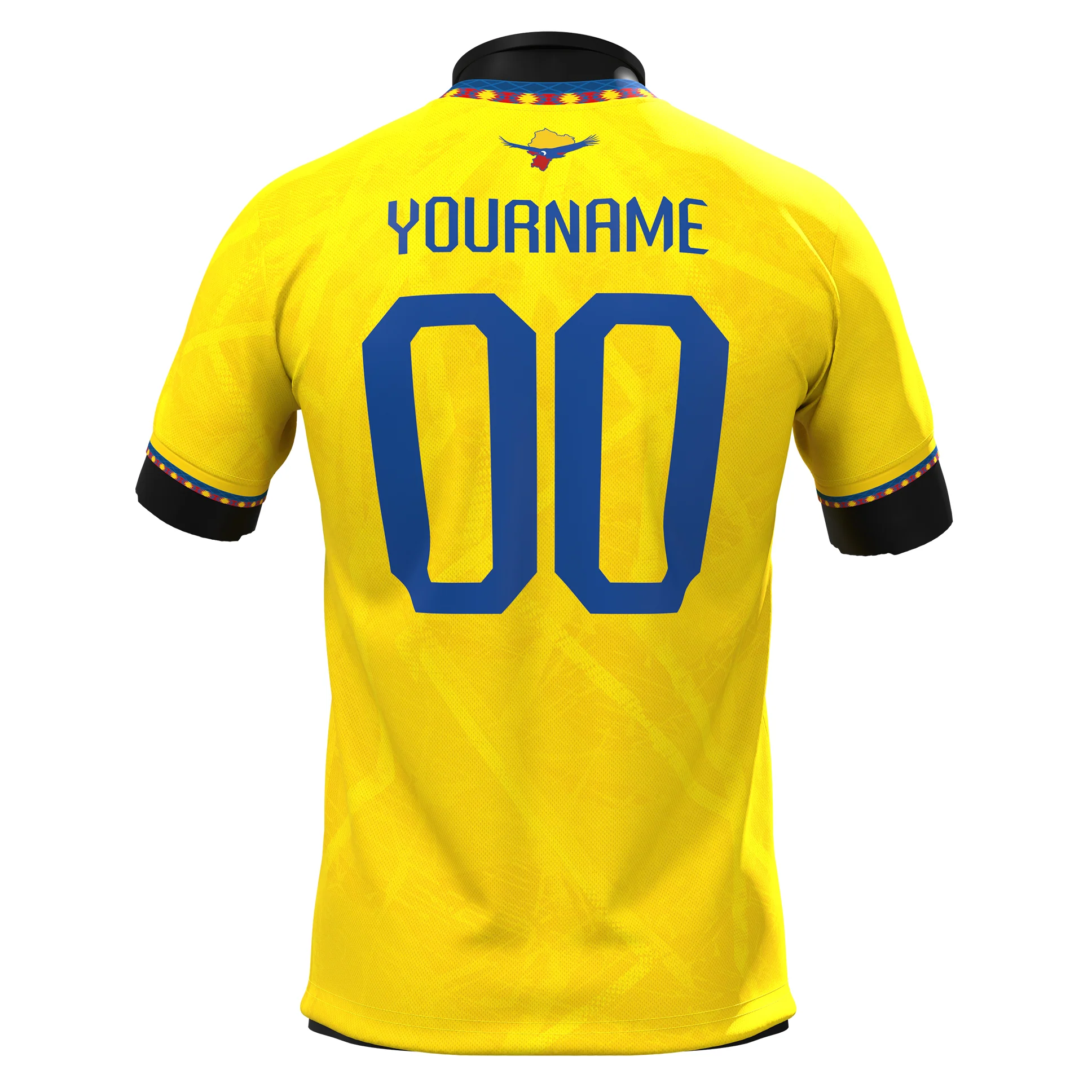 Ecuador Heritage Custom Football Jersey - Image 5
