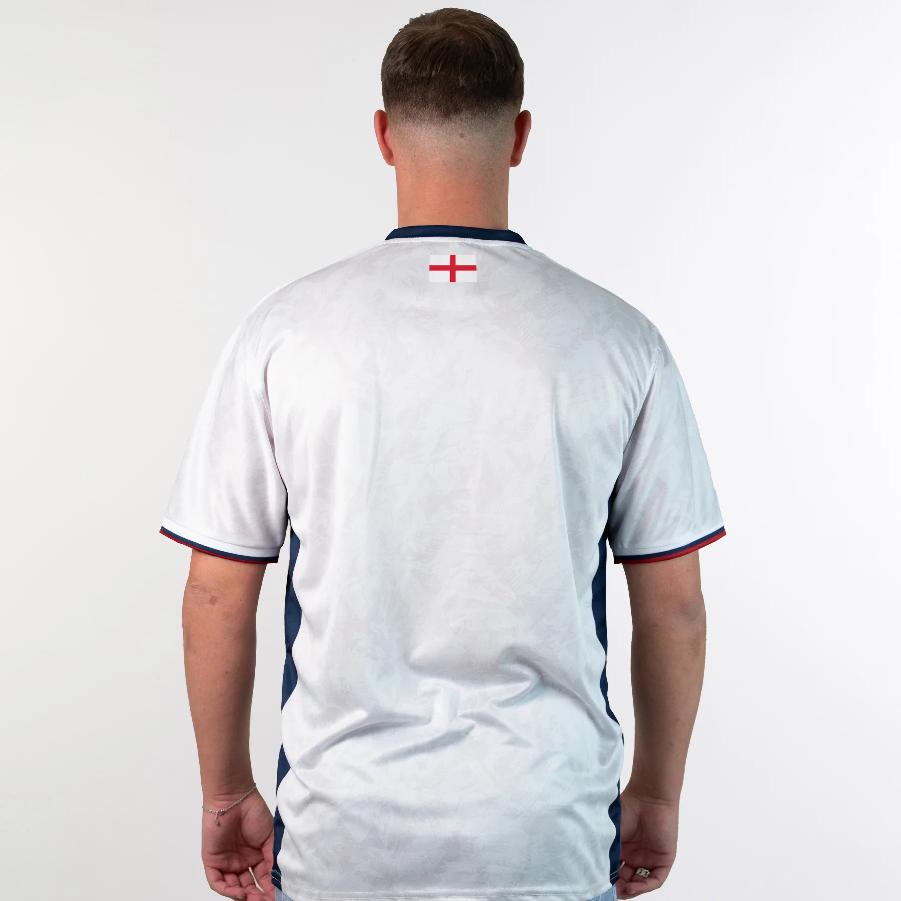 England Heritage Custom Football Jersey - Image 4