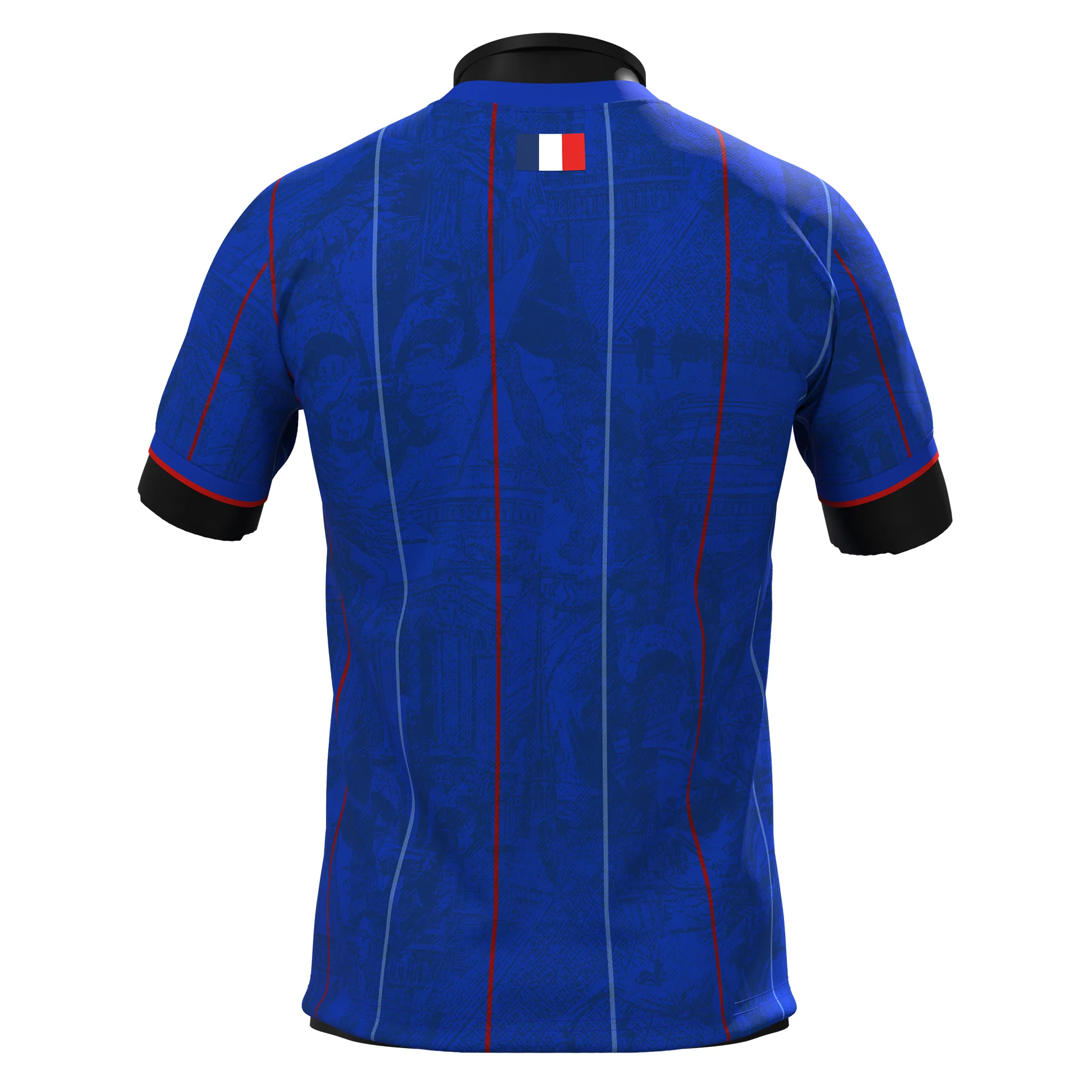 France Heritage Custom Football Jersey - Image 10