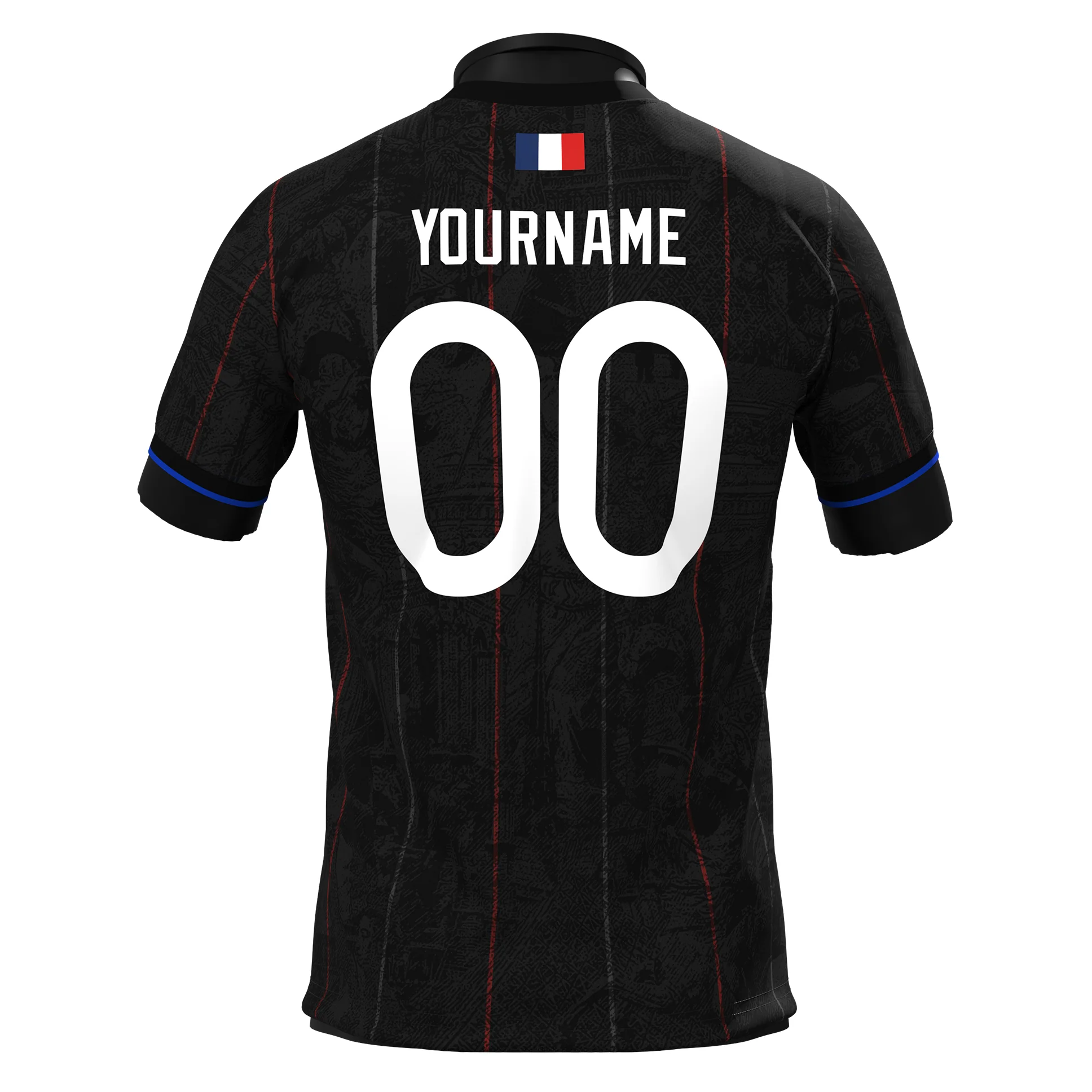 France Heritage Custom Football Jersey - Image 20