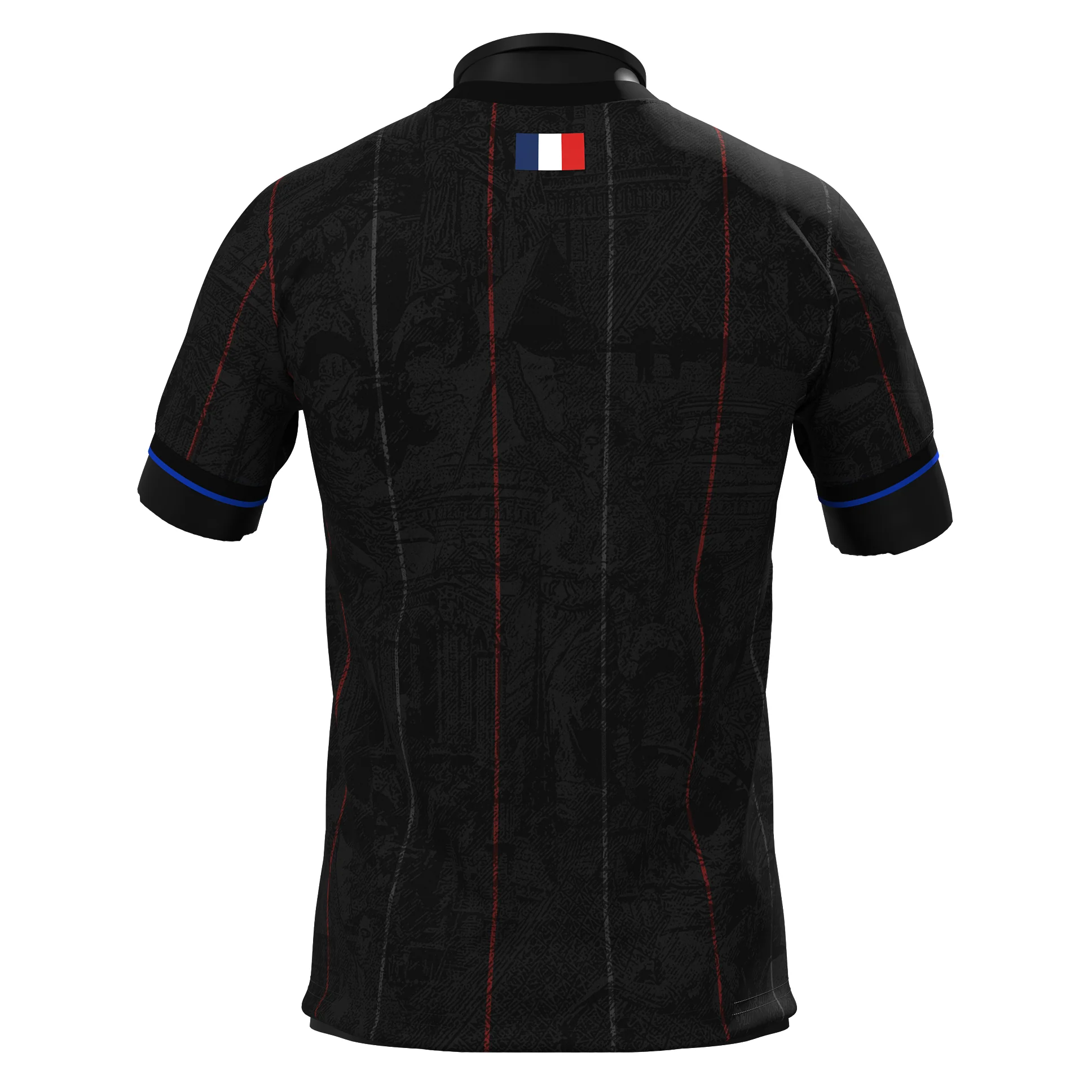 France Heritage Custom Football Jersey - Image 21