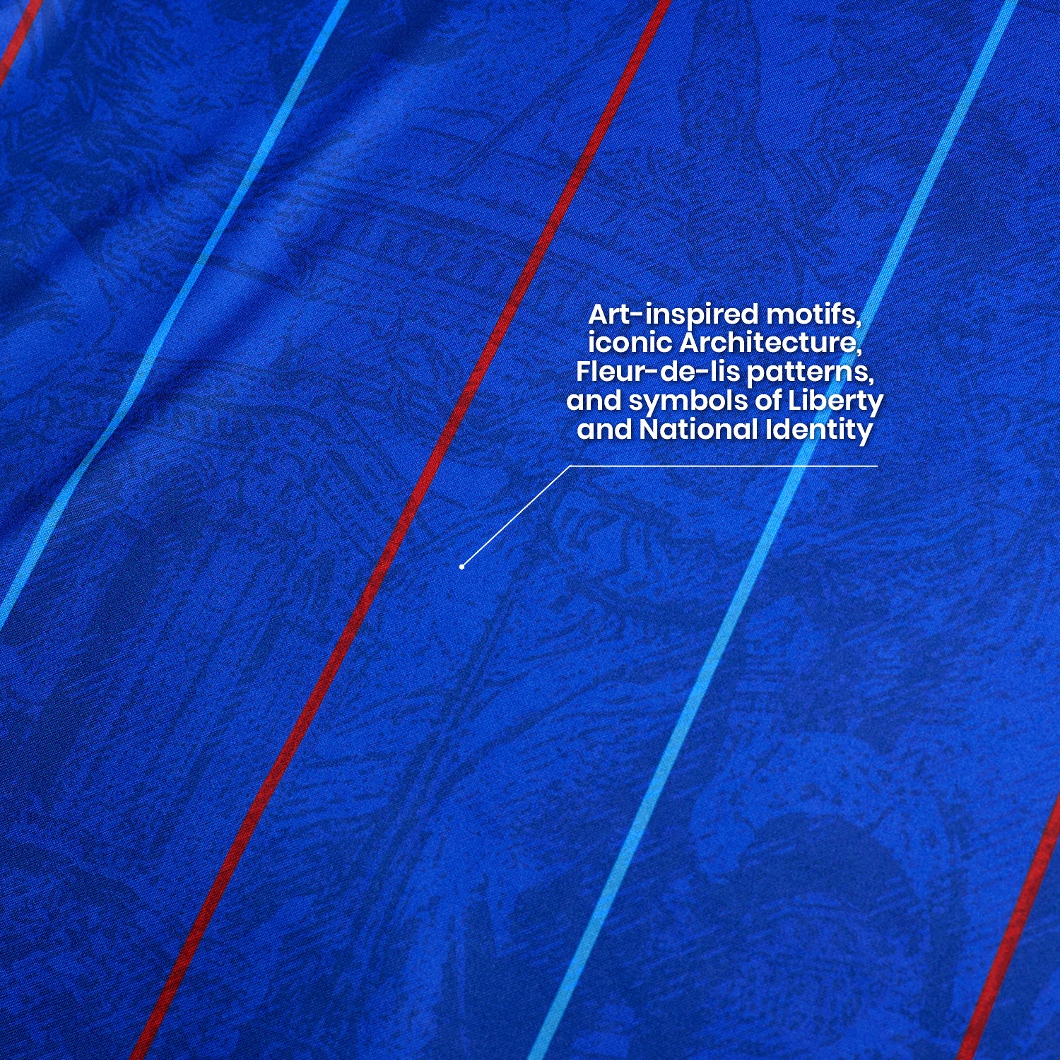 France Heritage Custom Football Jersey - Image 6