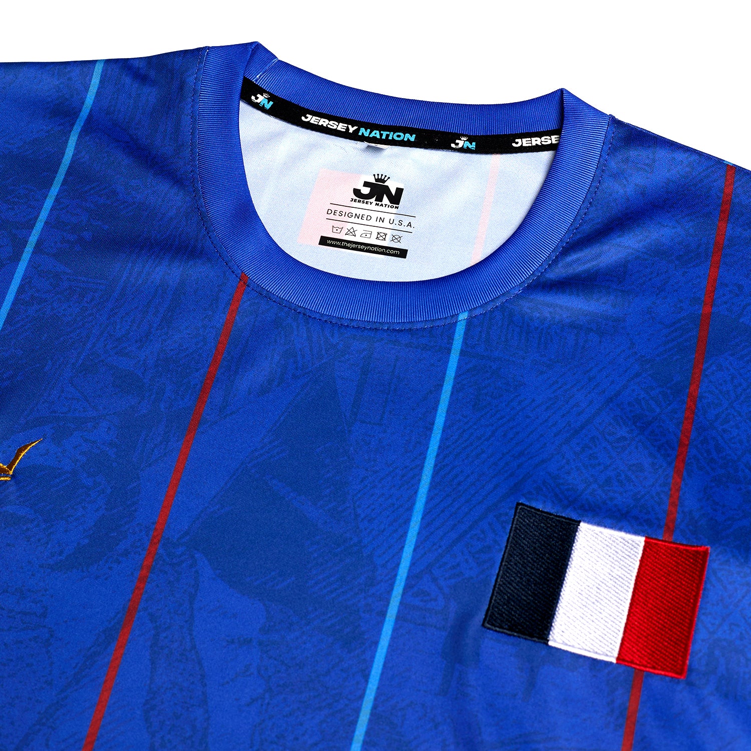 France Heritage Custom Football Jersey - Image 8