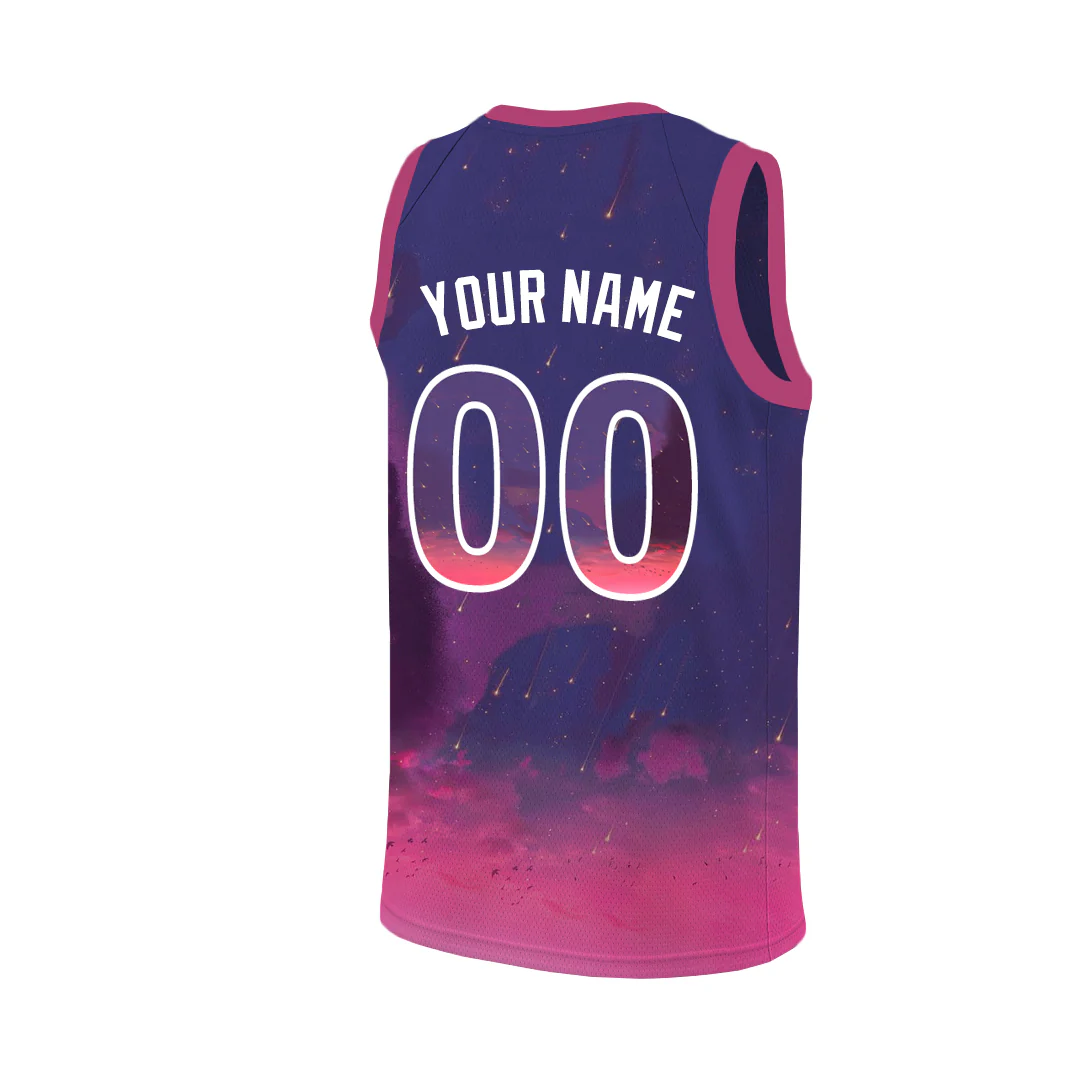 Galaxy Custom Basketball Jersey - Image 3