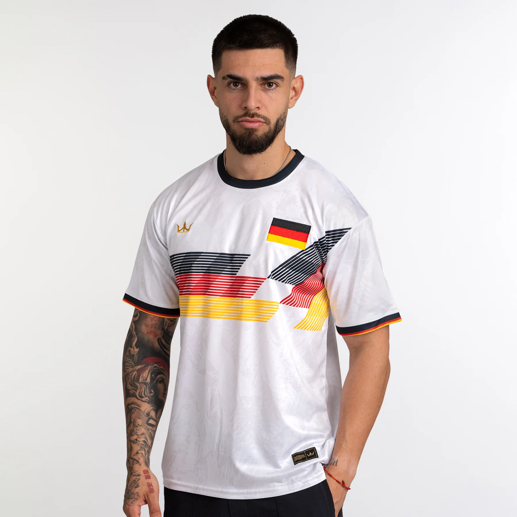 Germany Heritage Custom Football Jersey - Image 4