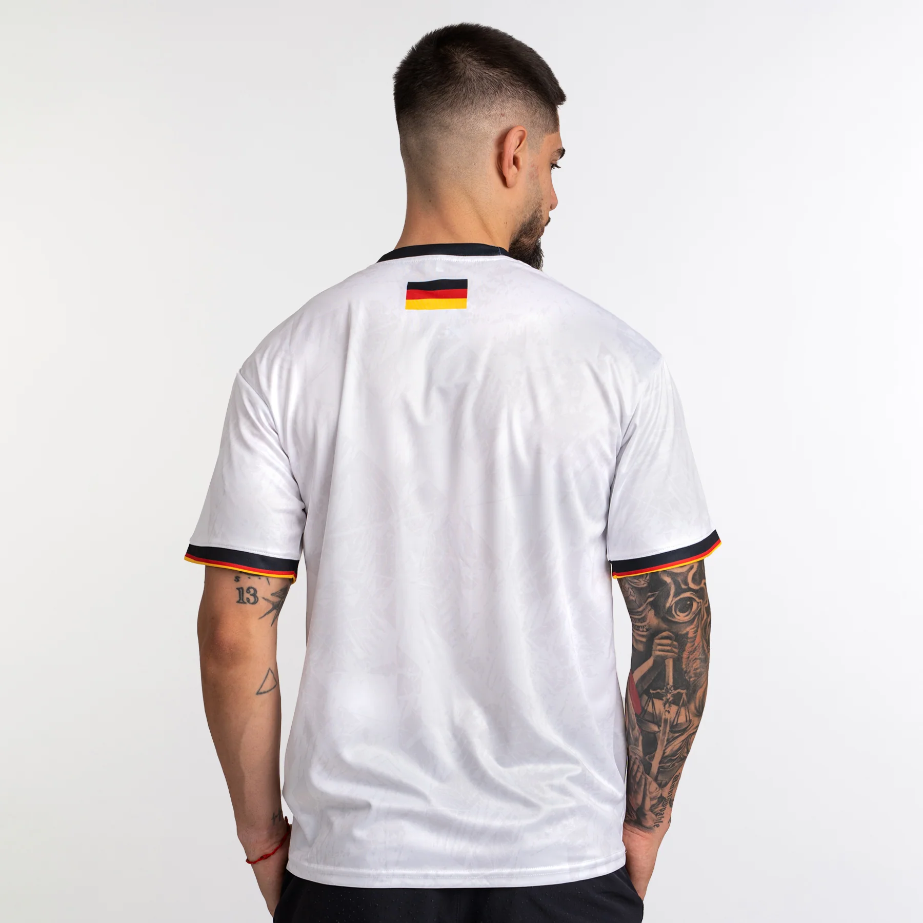 Germany Heritage Custom Football Jersey - Image 5