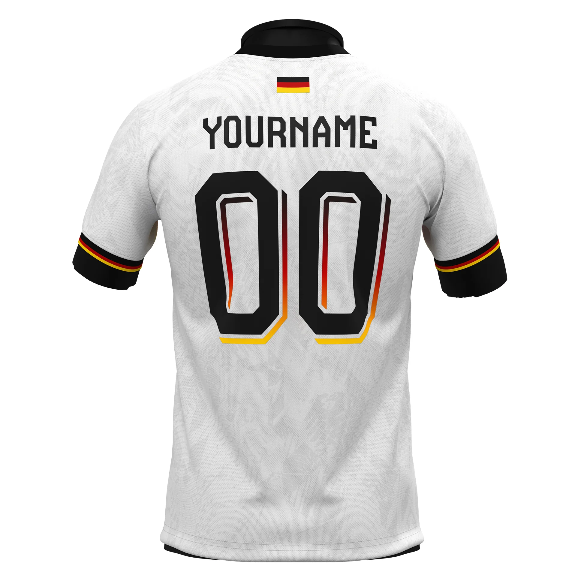 Germany Heritage Custom Football Jersey - Image 6