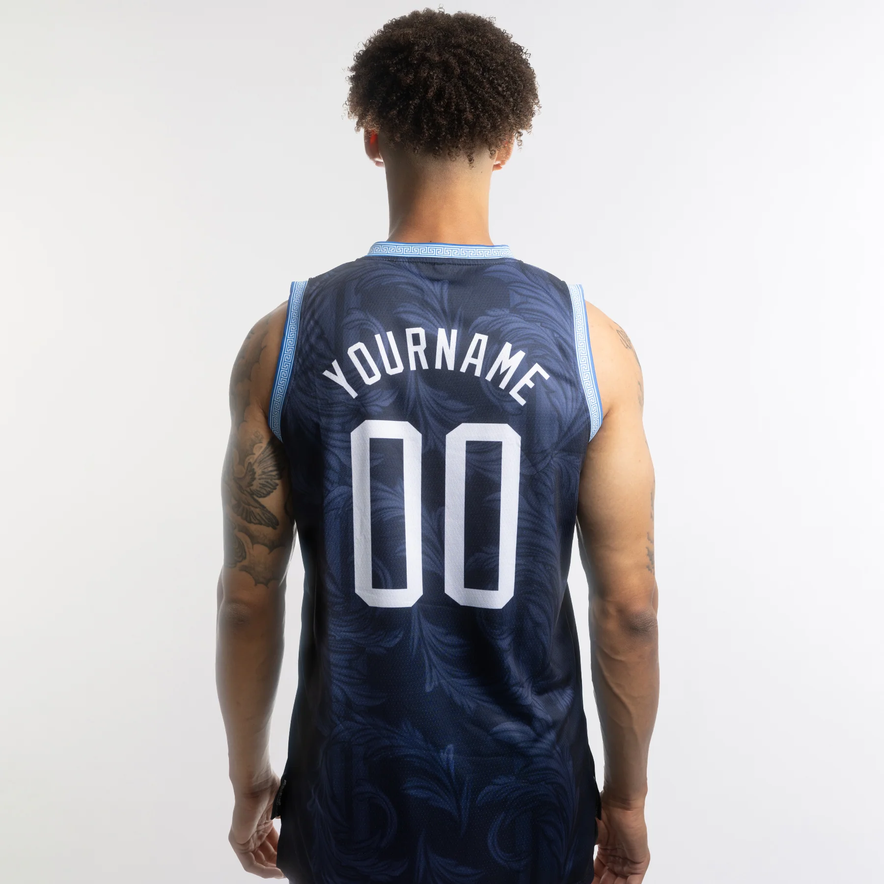Greece Heritage Custom Basketball Jersey - Image 4