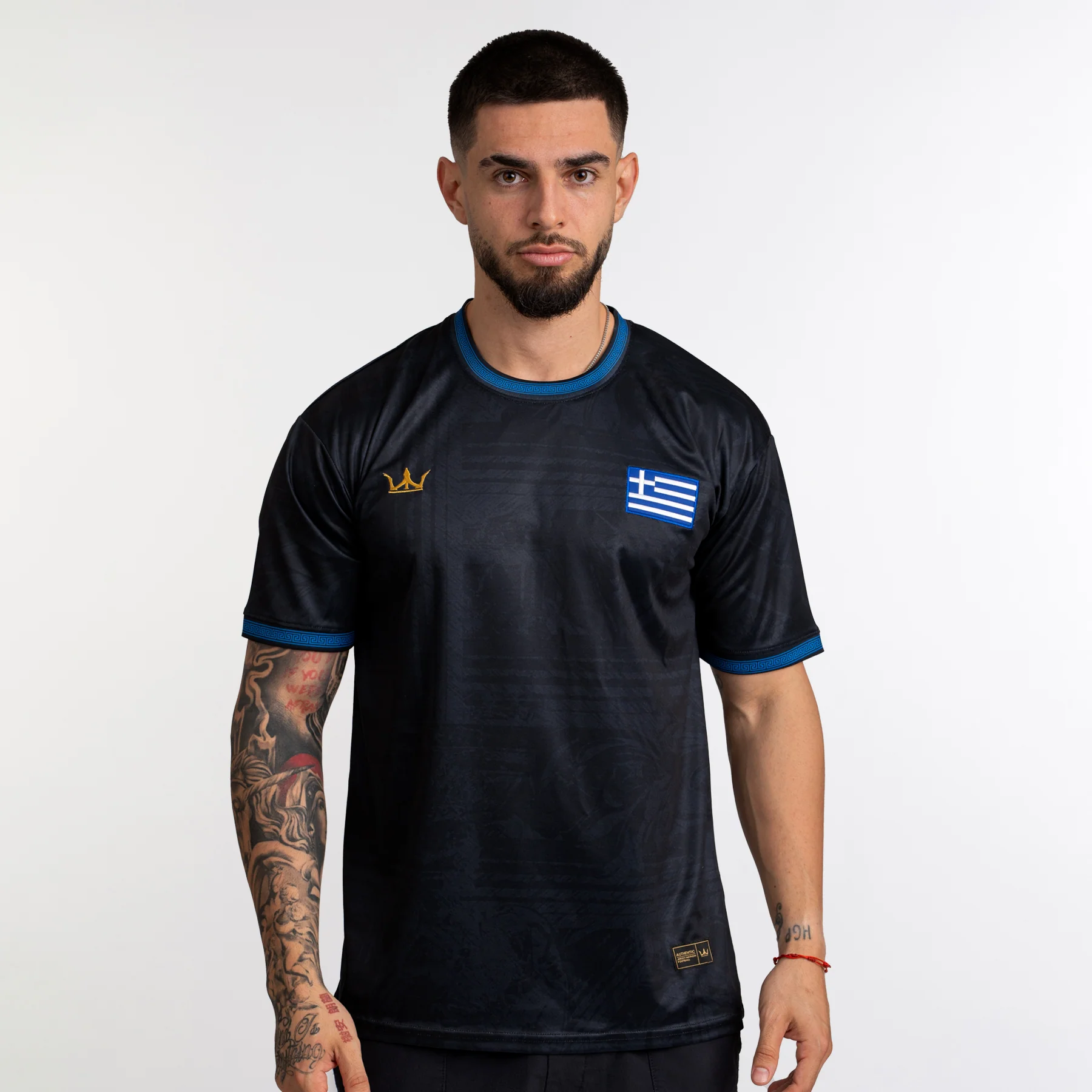 Greece Heritage Custom Football Jersey - Image 12