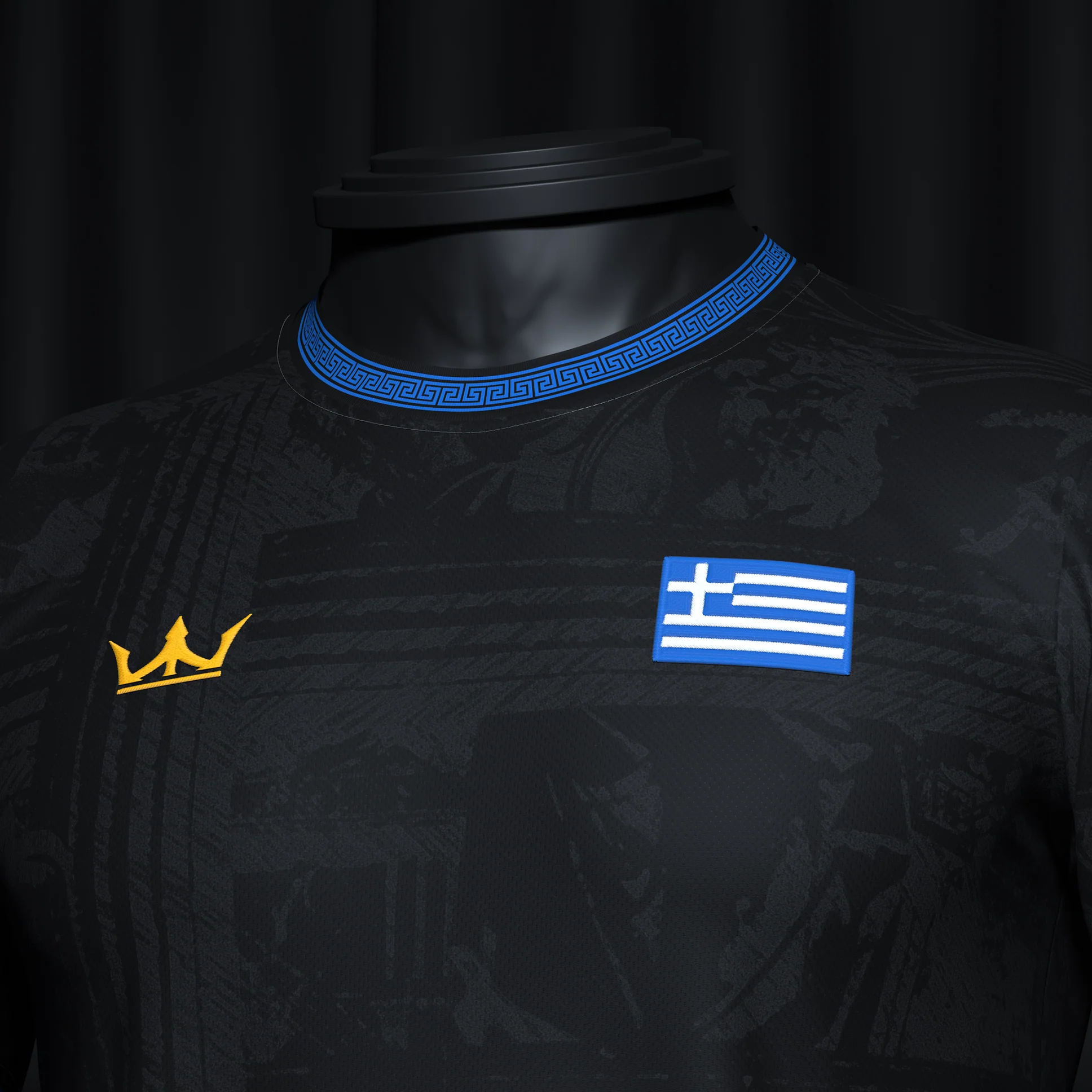 Greece Heritage Custom Football Jersey - Image 17