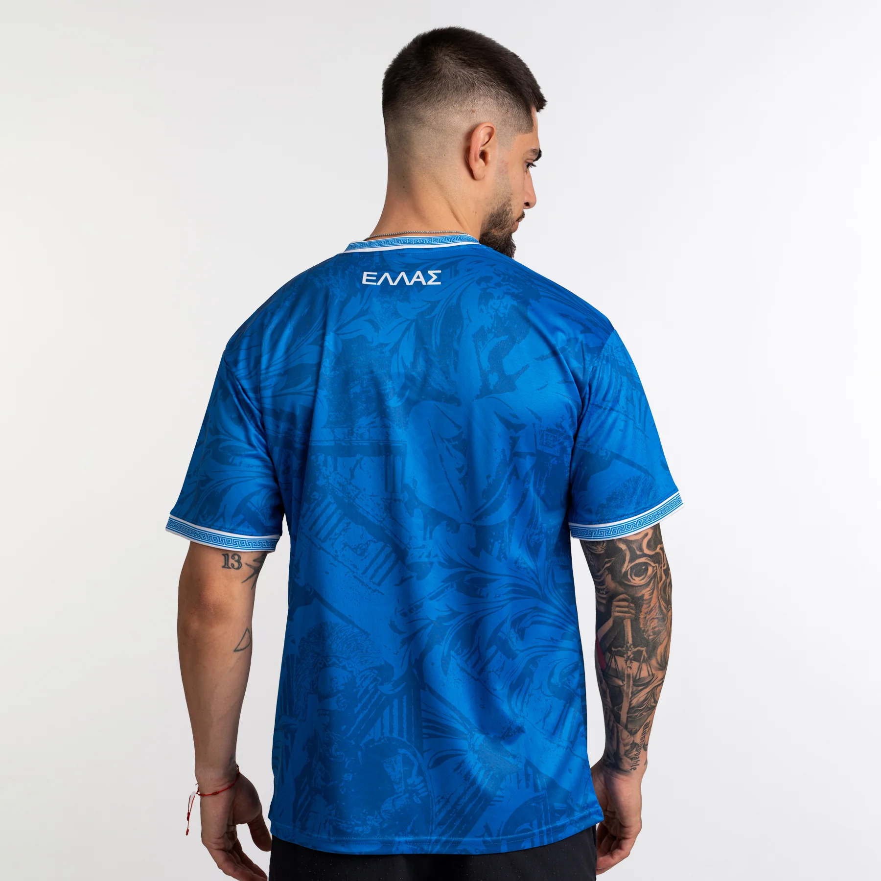 Greece Heritage Custom Football Jersey - Image 4