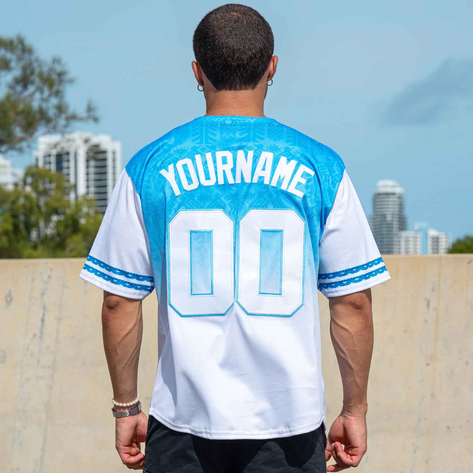 Guatemala Heritage Custom Baseball Jersey - Image 4