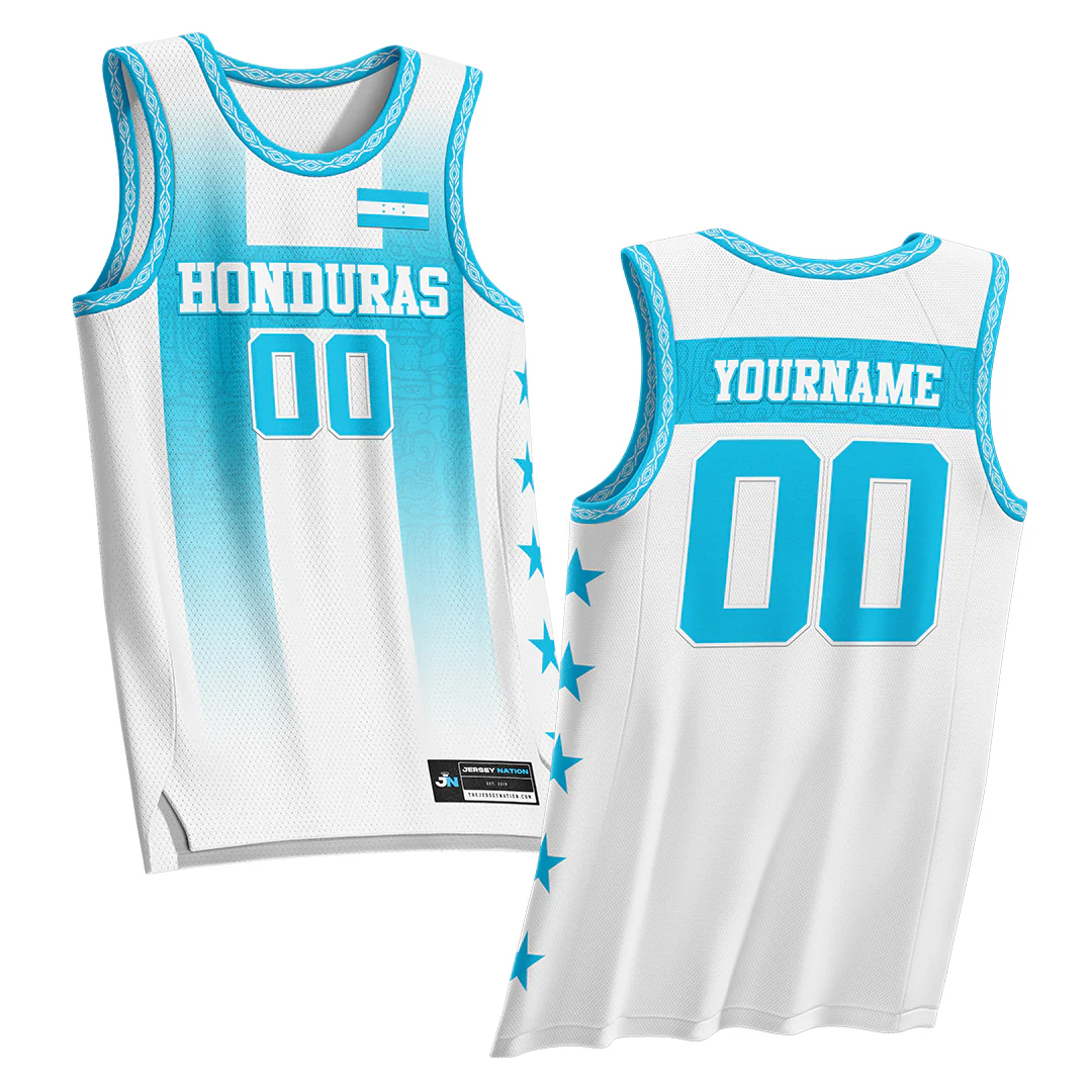 Honduras Heritage Custom Basketball Jersey