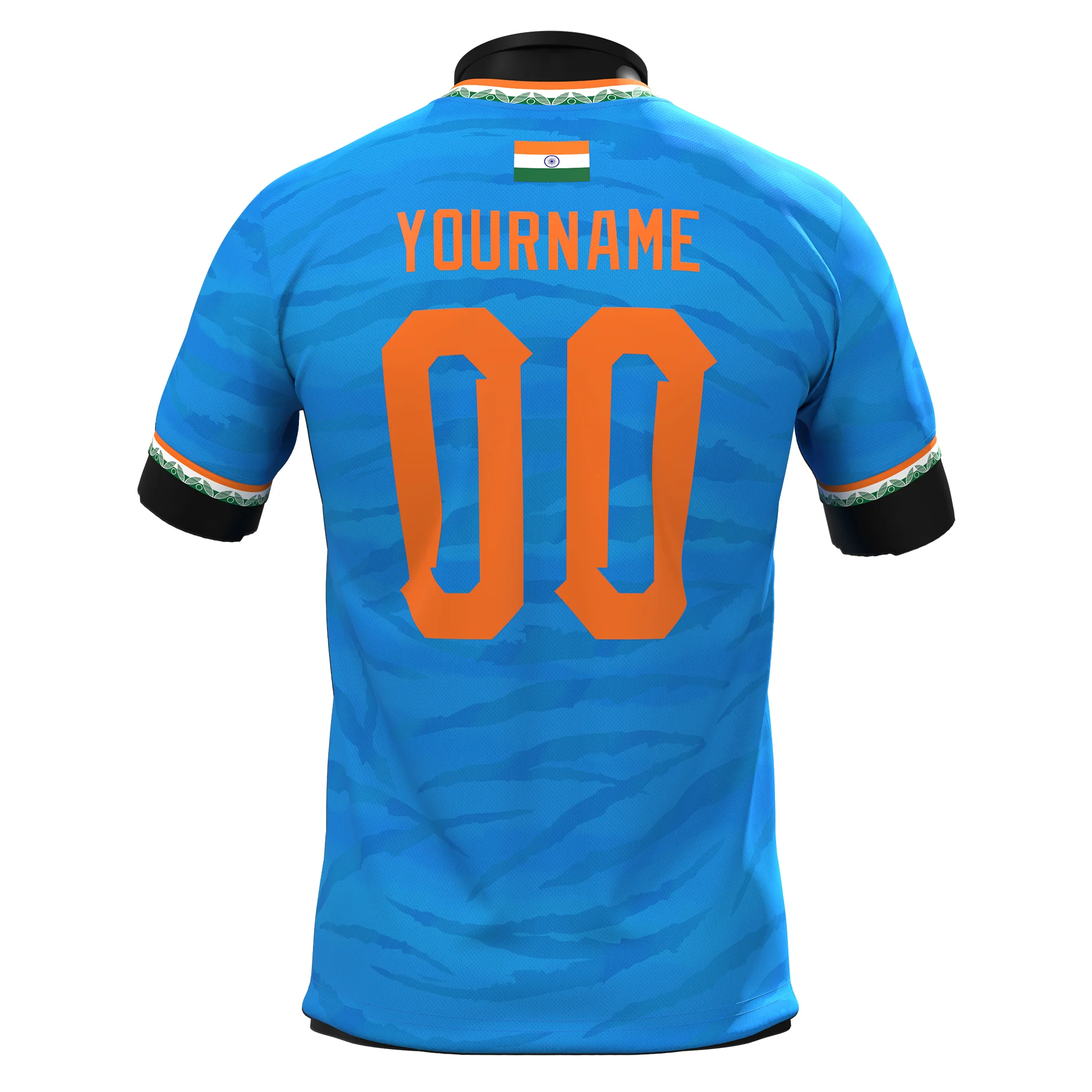 India Heritage Custom Football Jersey - Image 2