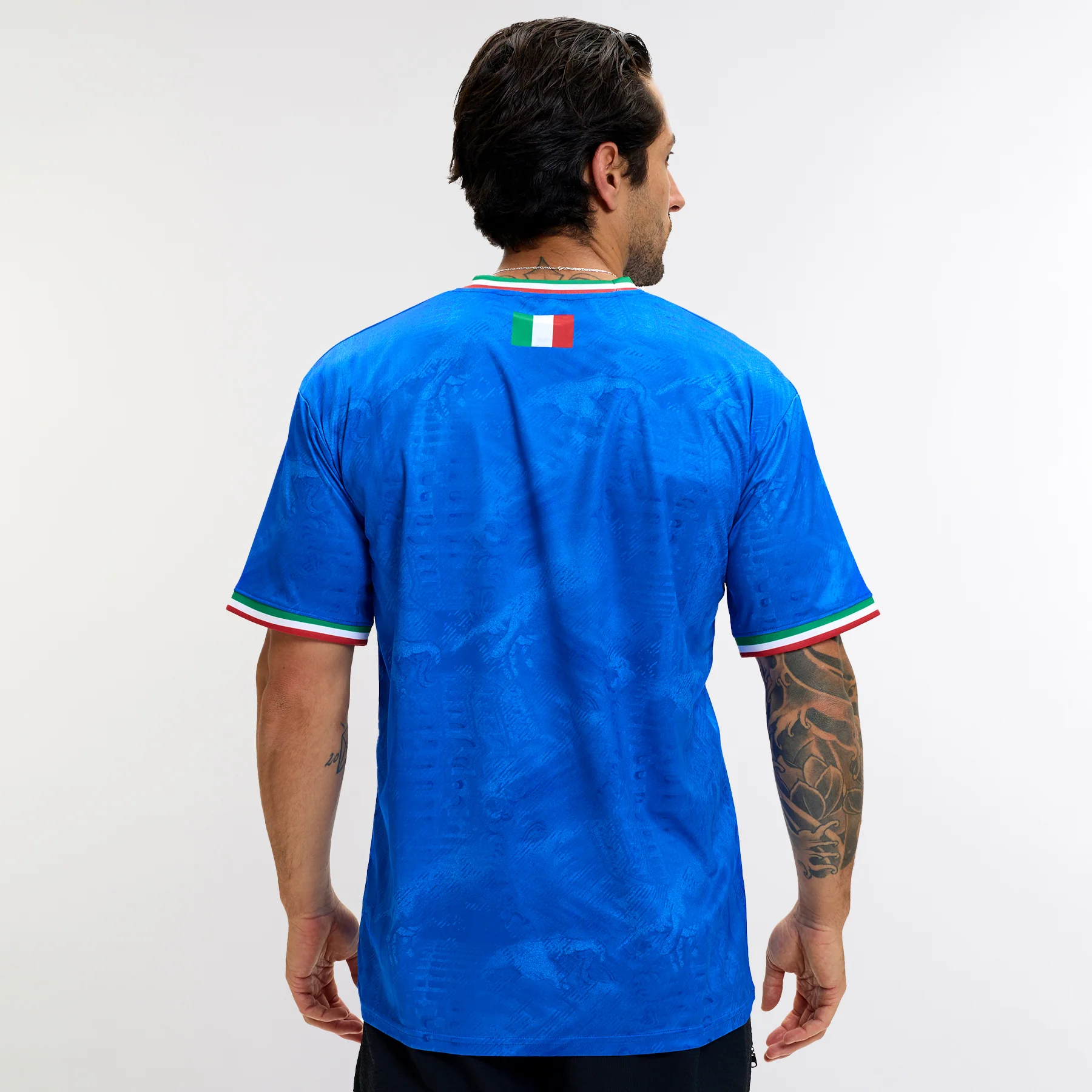Italy Heritage Custom Football Jersey - Image 4